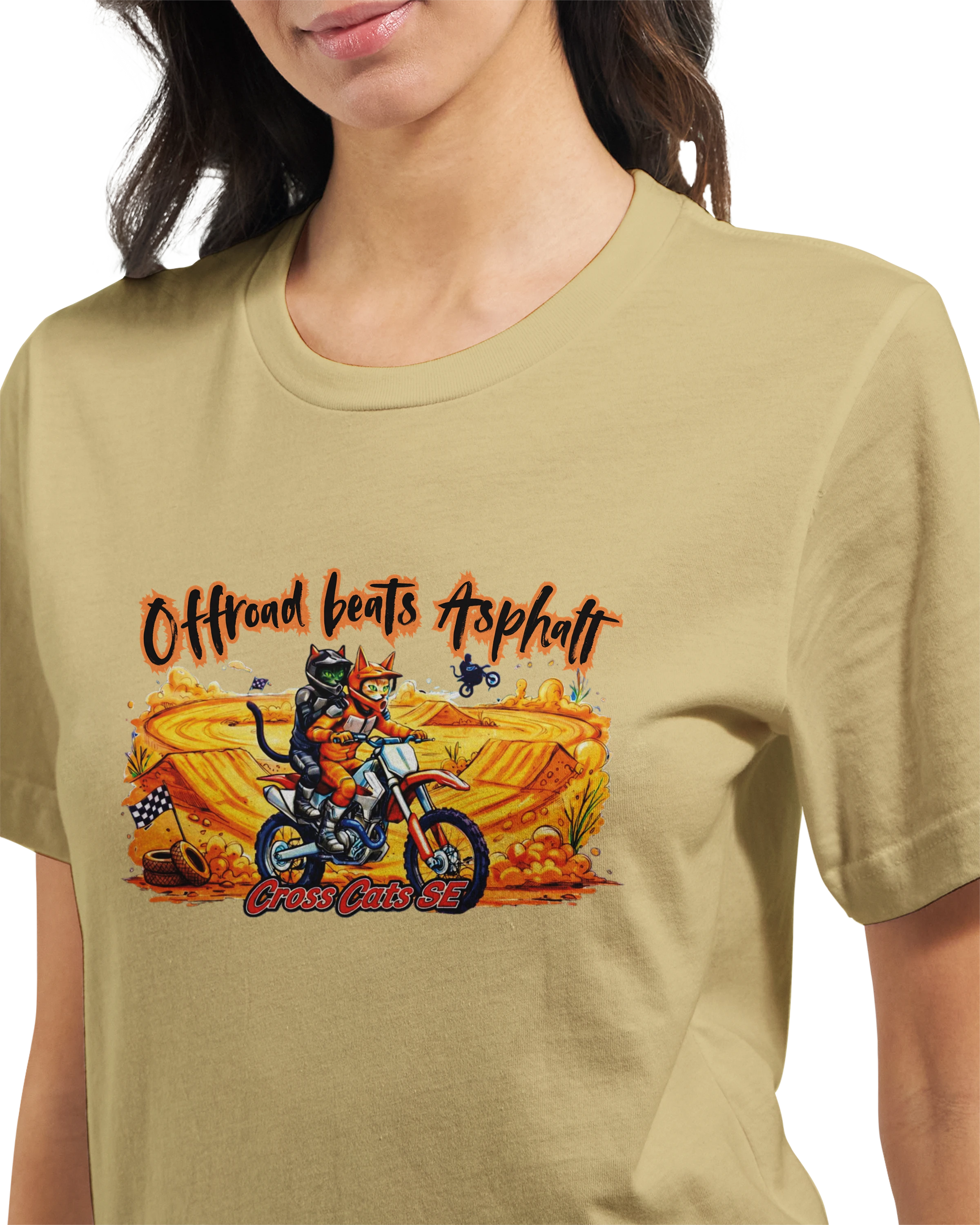 Offroad beats Asphalt | T-Shirt | Premium