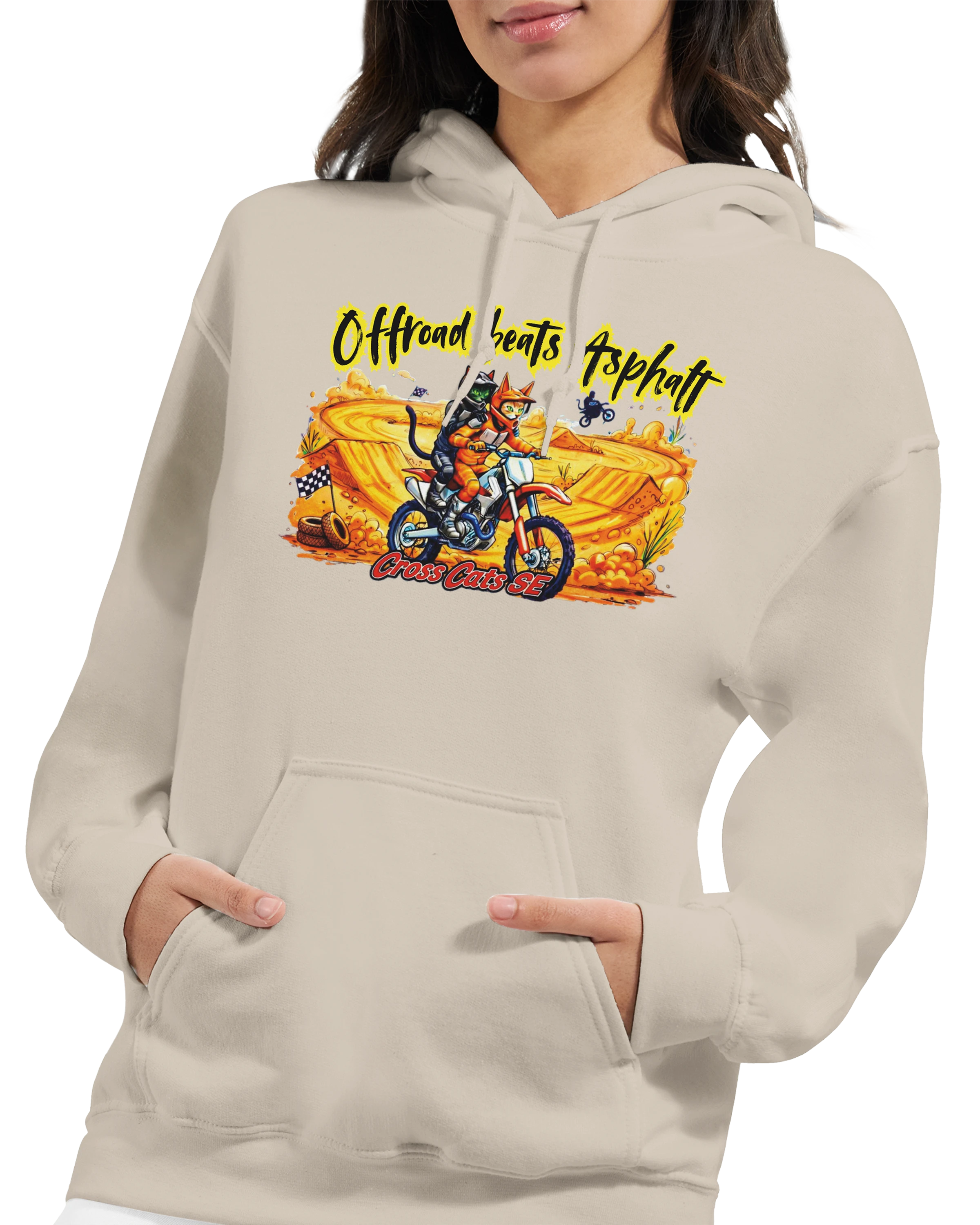 Offroad beats Asphalt | Hoodie