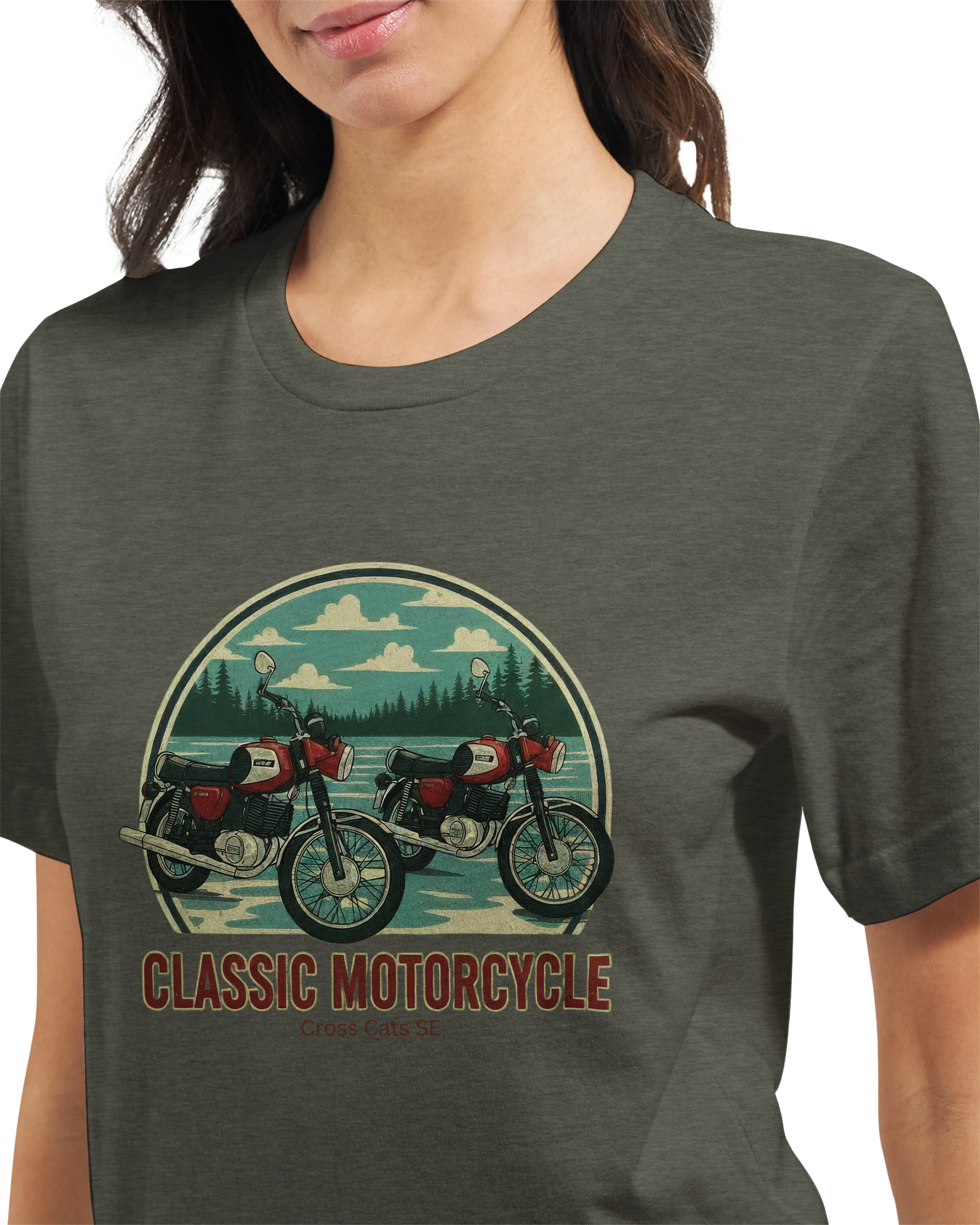 MZ Classic Motorcycle | T-Shirt | Premium