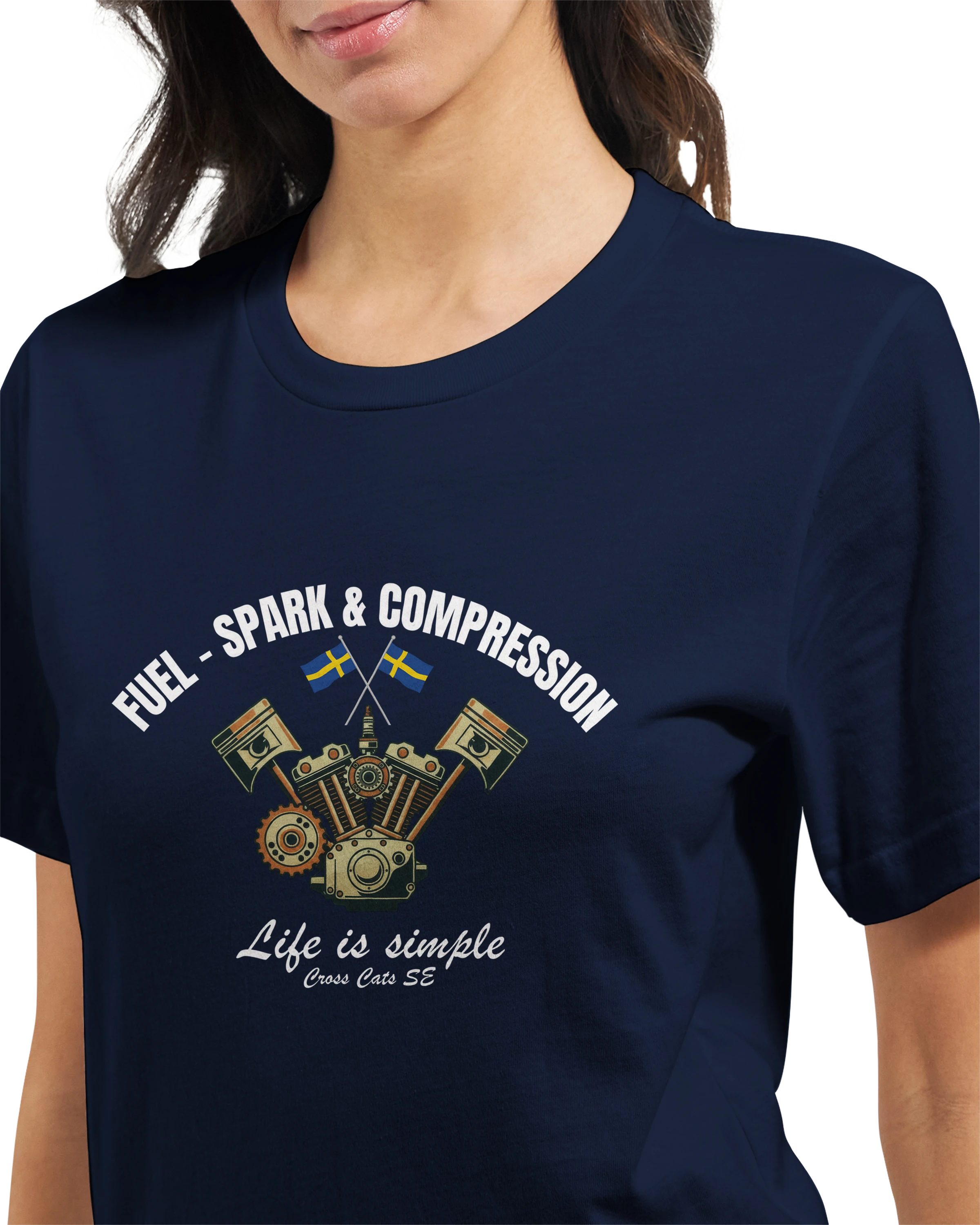 Fuel-, Spark & Compression | T-Shirt | Premium