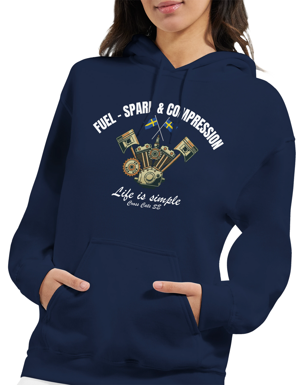 Fuel-, Spark & Compression | Hoodie