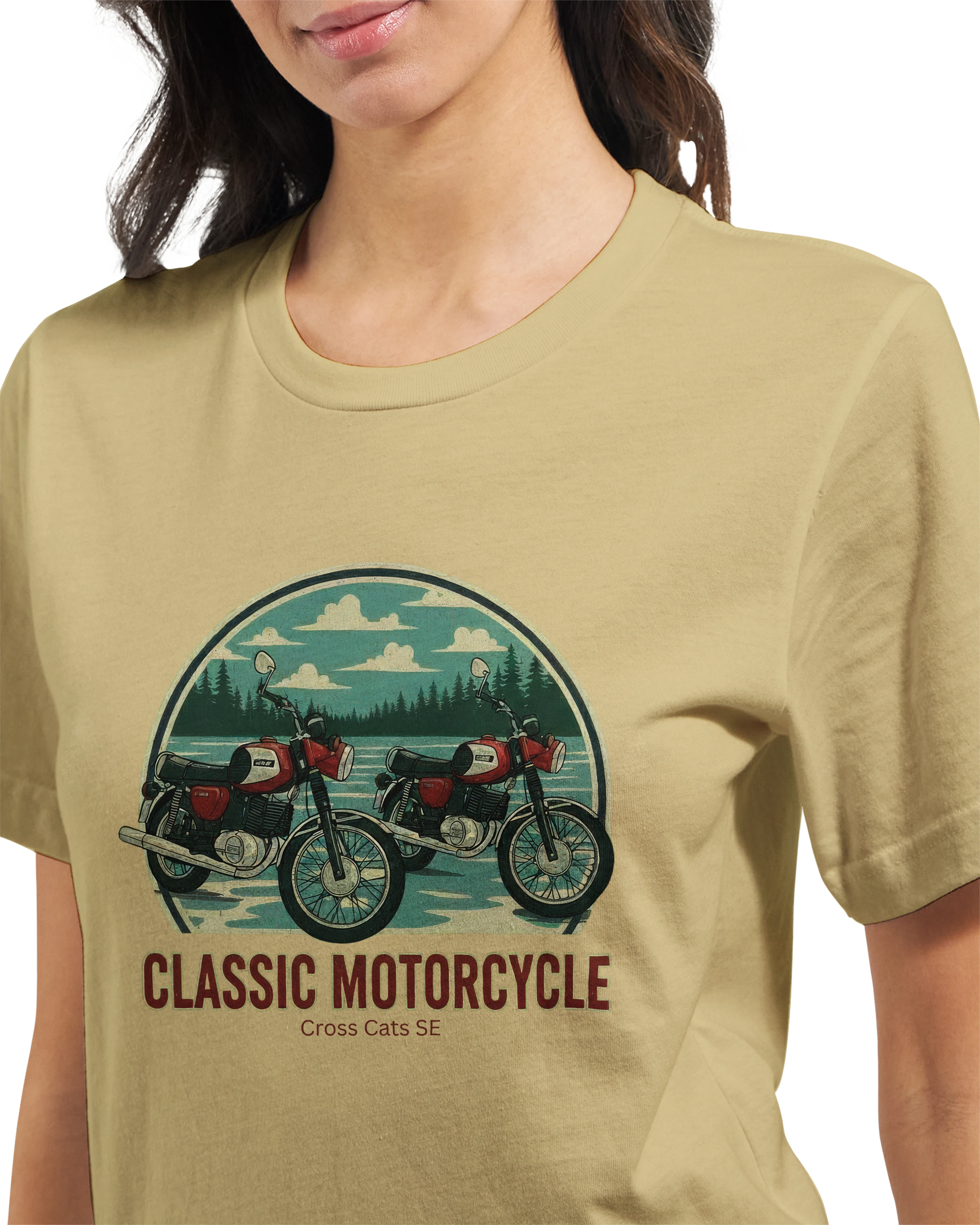 MZ Classic Motorcycle | T-Shirt | Premium