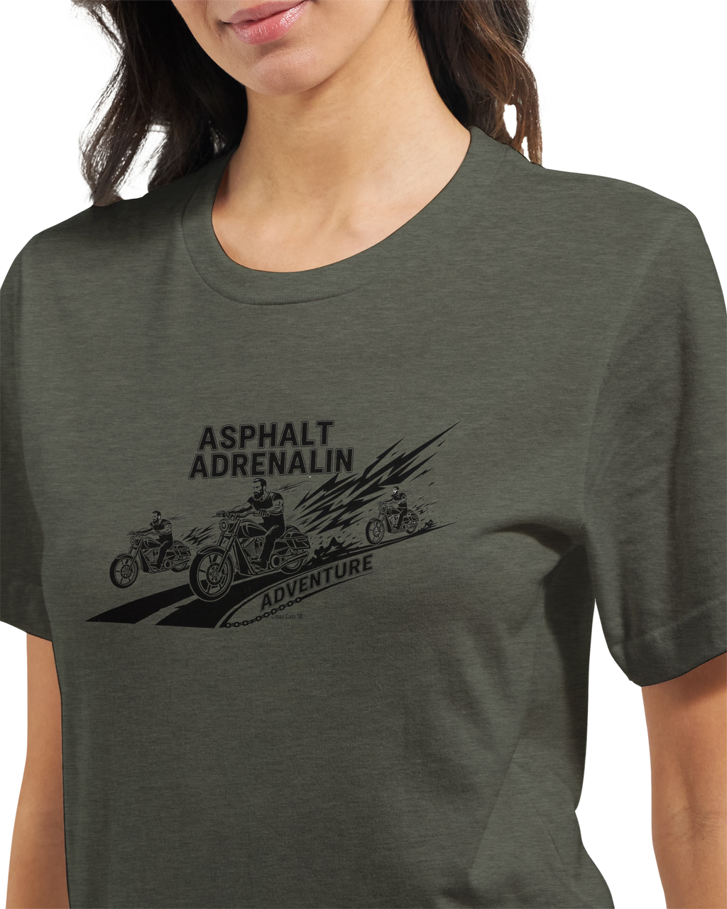 Asphalt Adrenalin Adventure | T-Shirt | Premium
