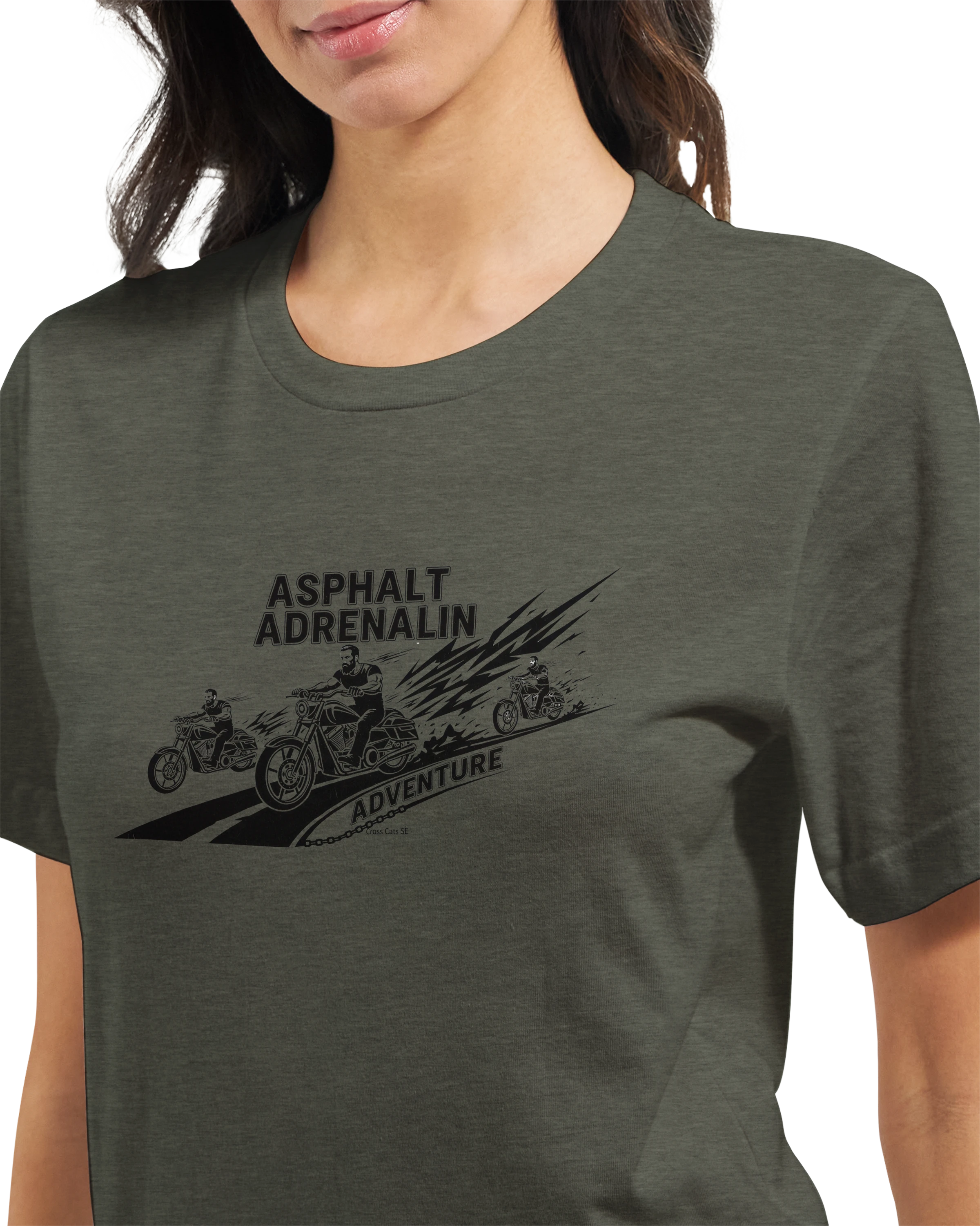 Asphalt Adrenalin Adventure | T-Shirt | Premium