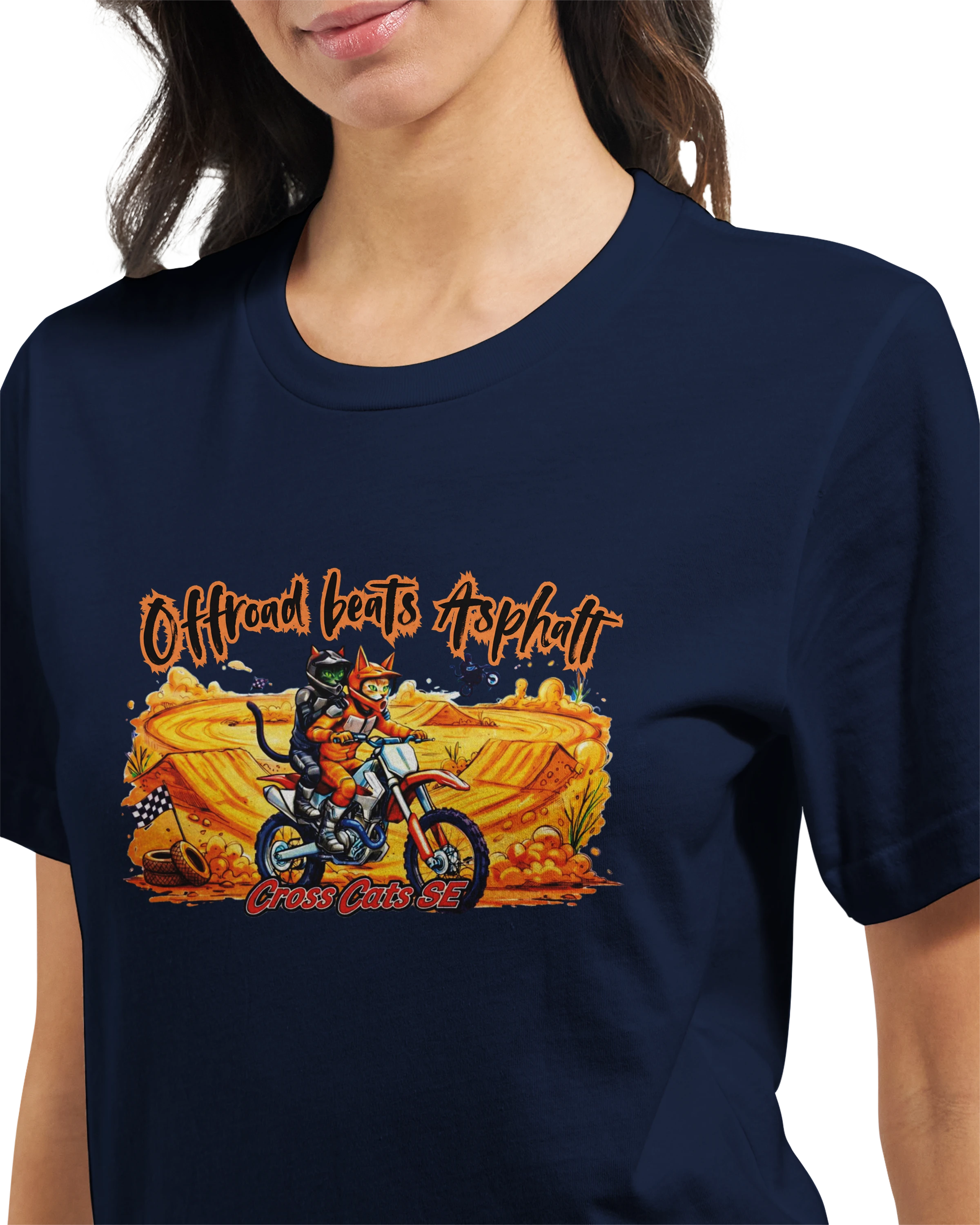 Offroad beats Asphalt | T-Shirt | Premium