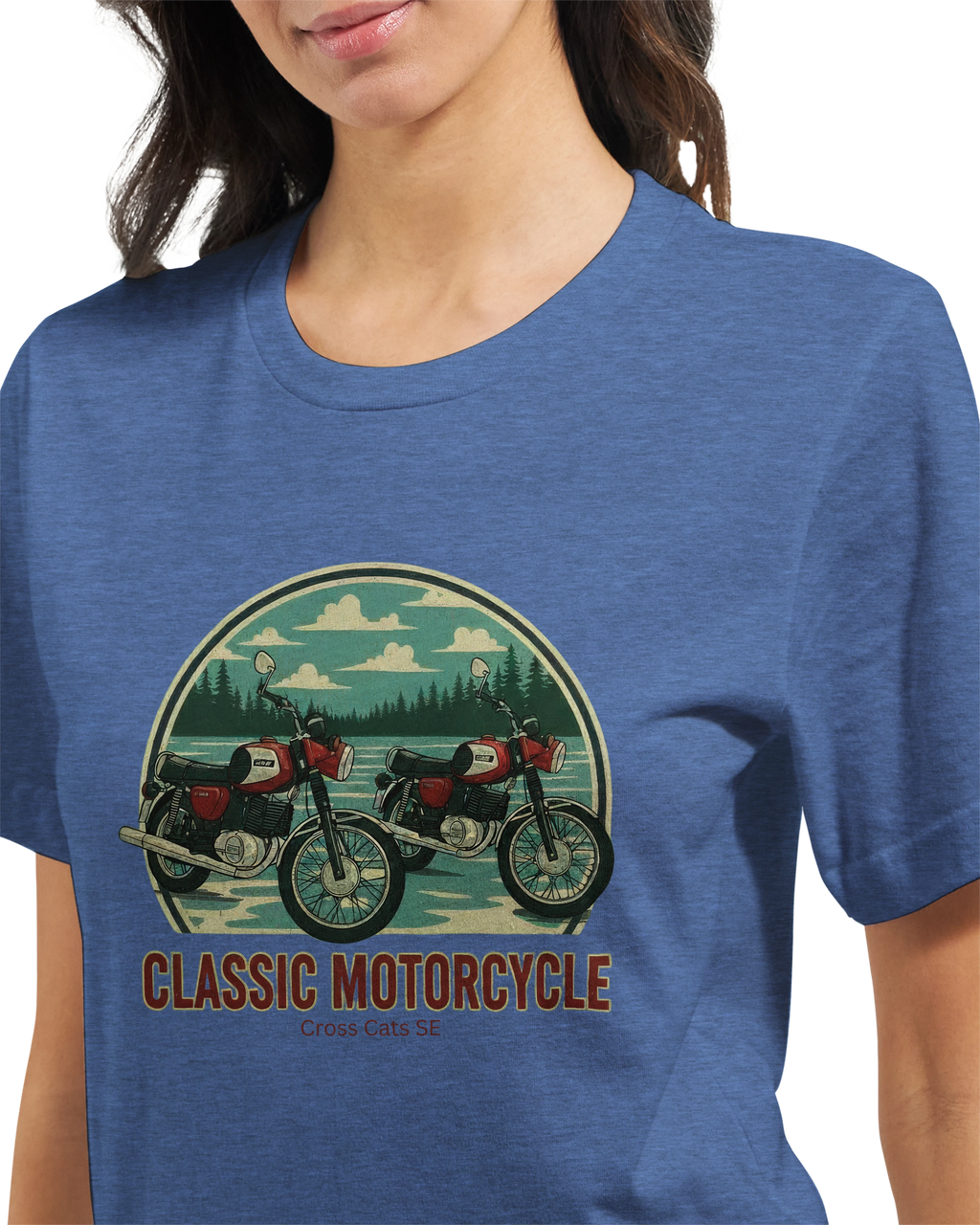 MZ Classic Motorcycle | T-Shirt | Premium