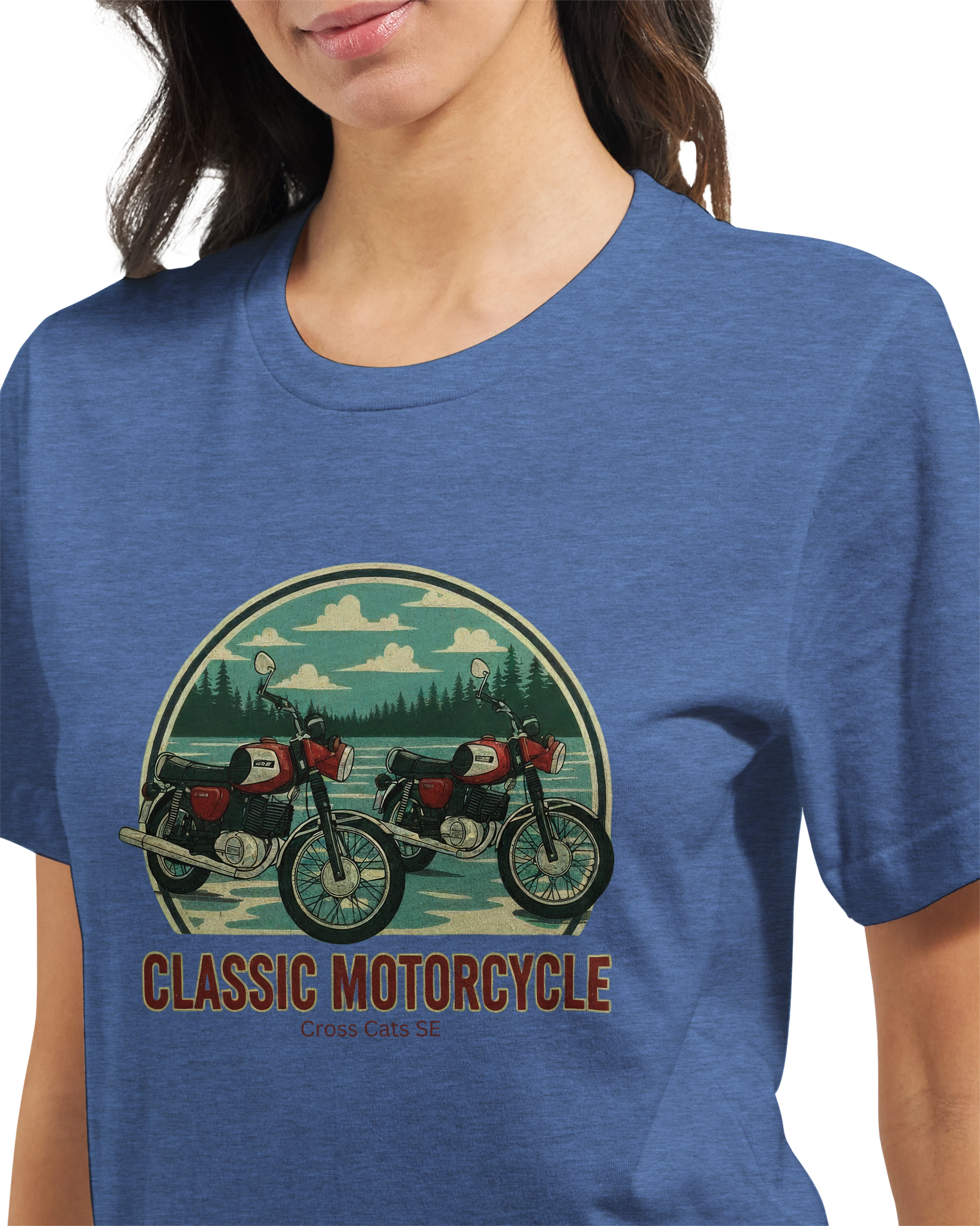 MZ Classic Motorcycle | T-Shirt | Premium