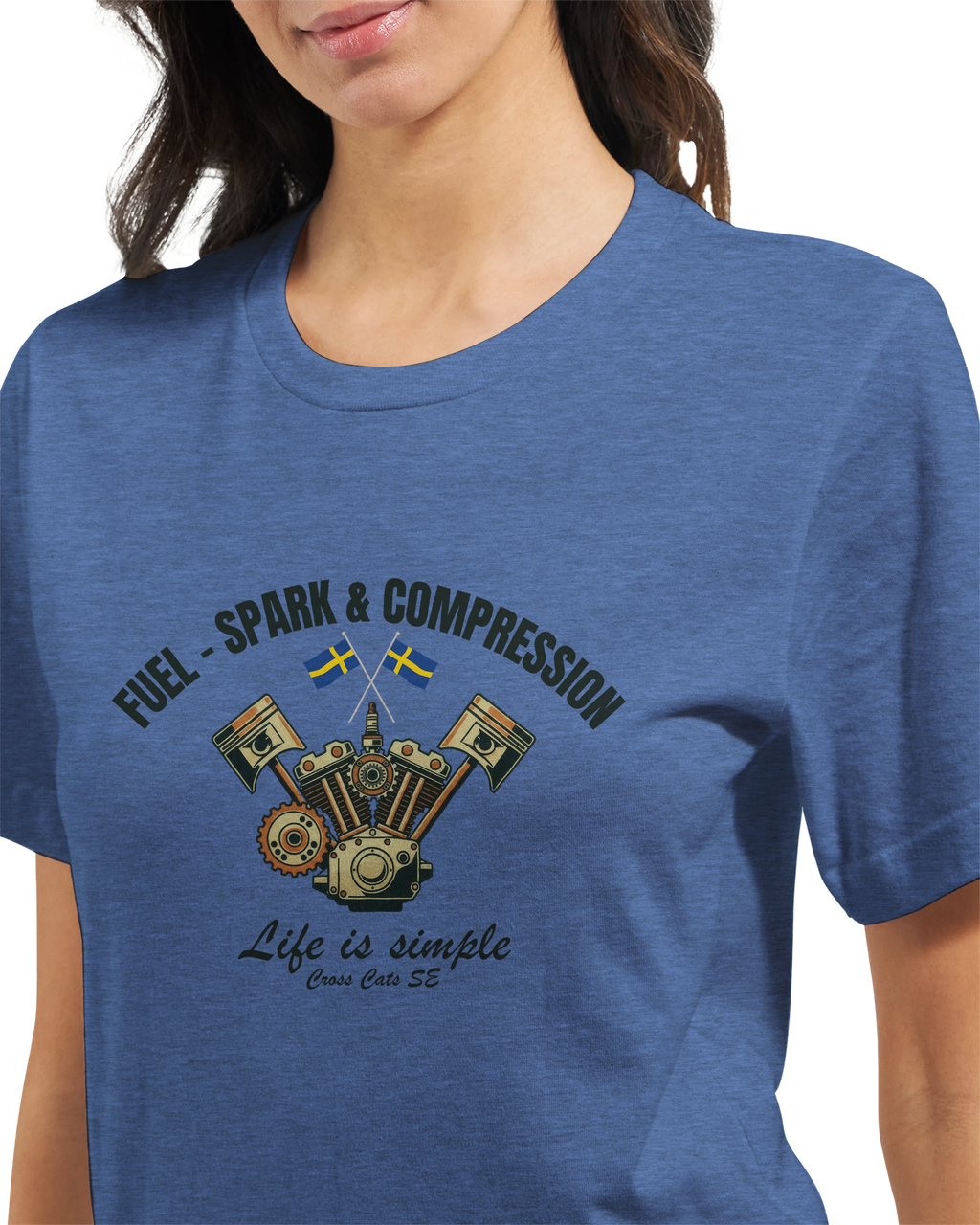 Fuel-, Spark & Compression | T-Shirt | Premium