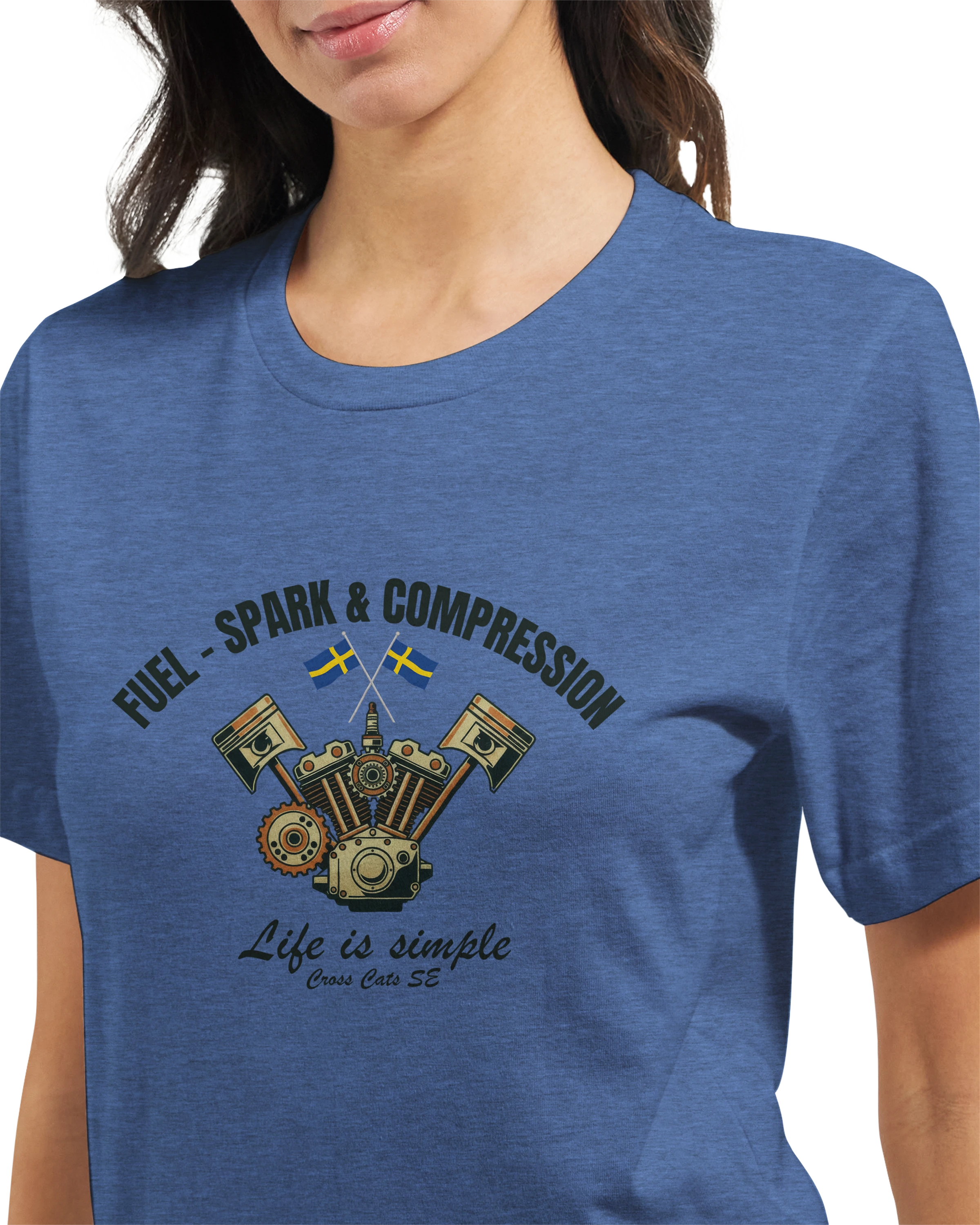 Fuel-, Spark & Compression | T-Shirt | Premium