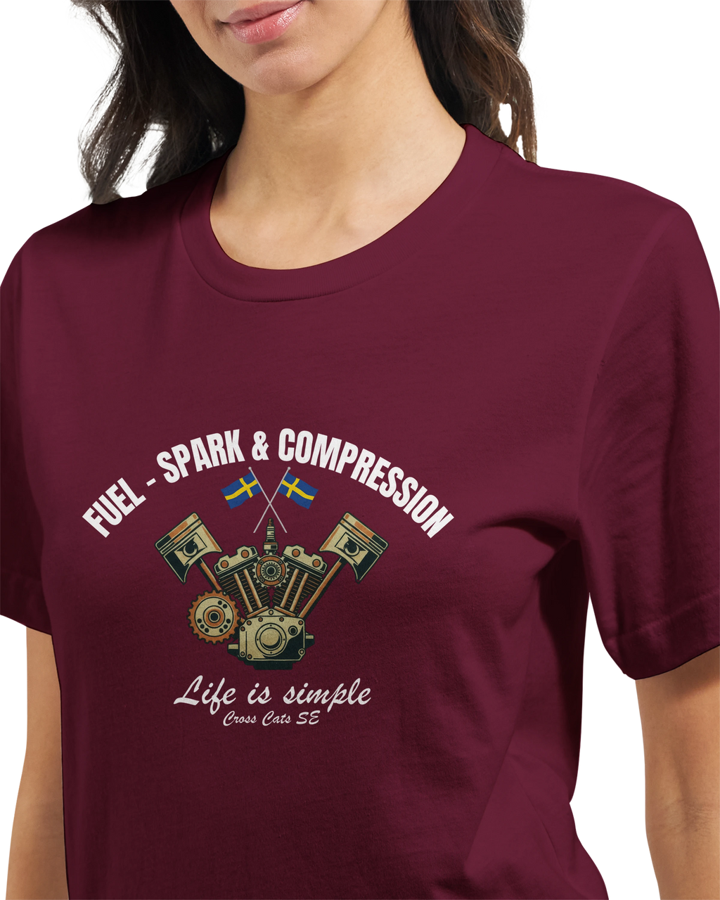 Fuel-, Spark & Compression | T-Shirt | Premium