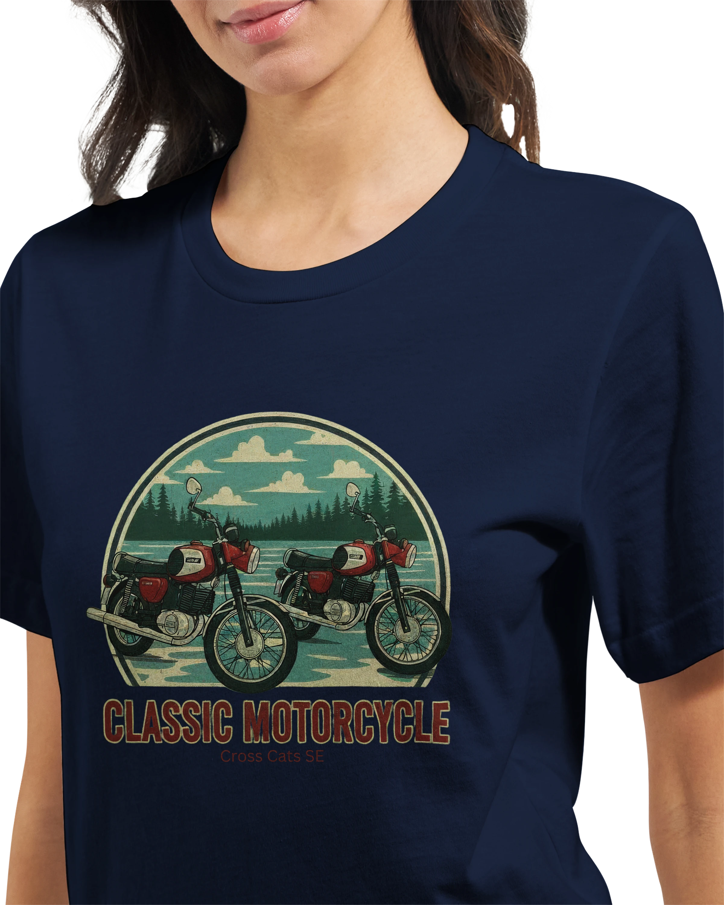 MZ Classic Motorcycle | T-Shirt | Premium