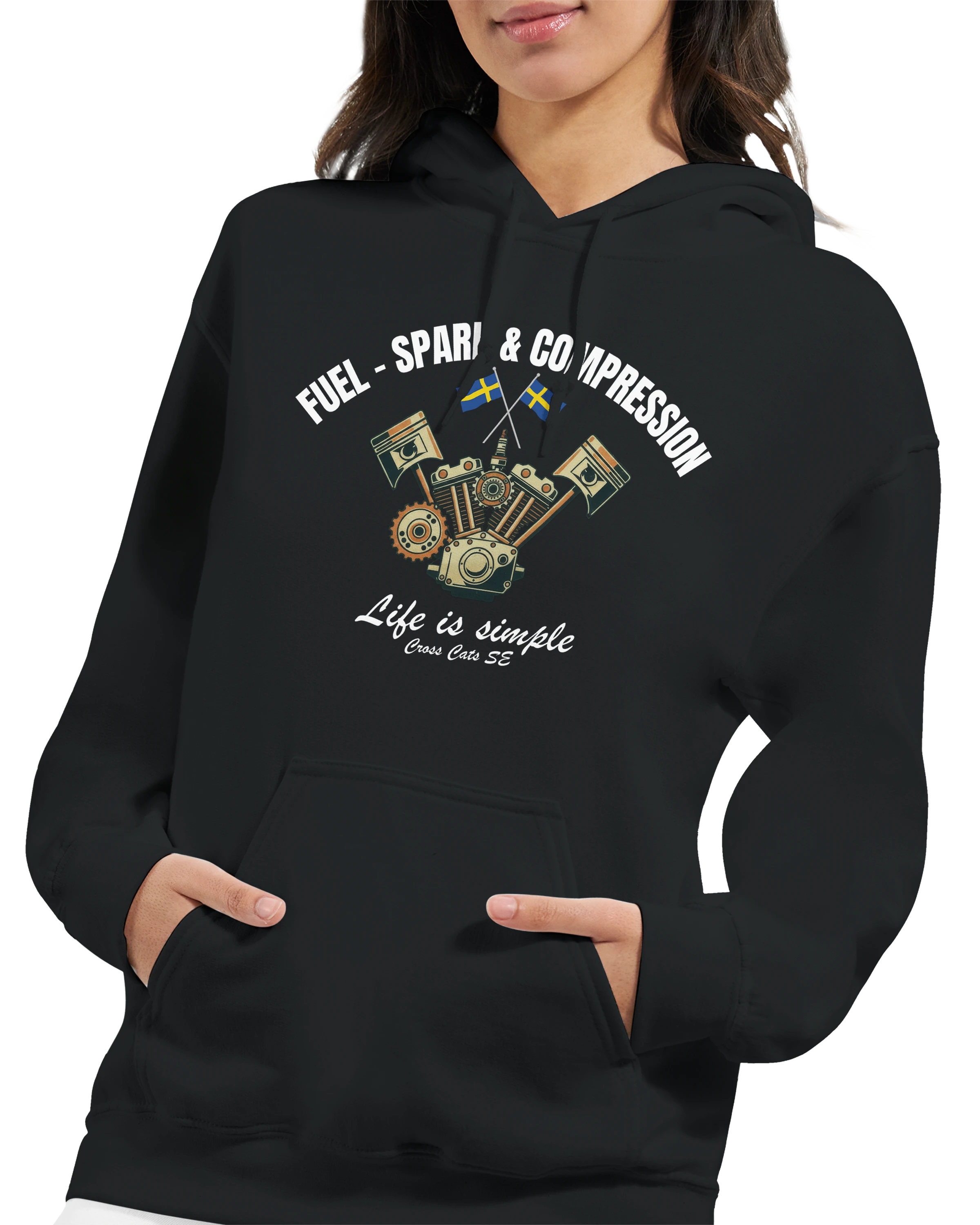 Fuel-, Spark & Compression | Hoodie