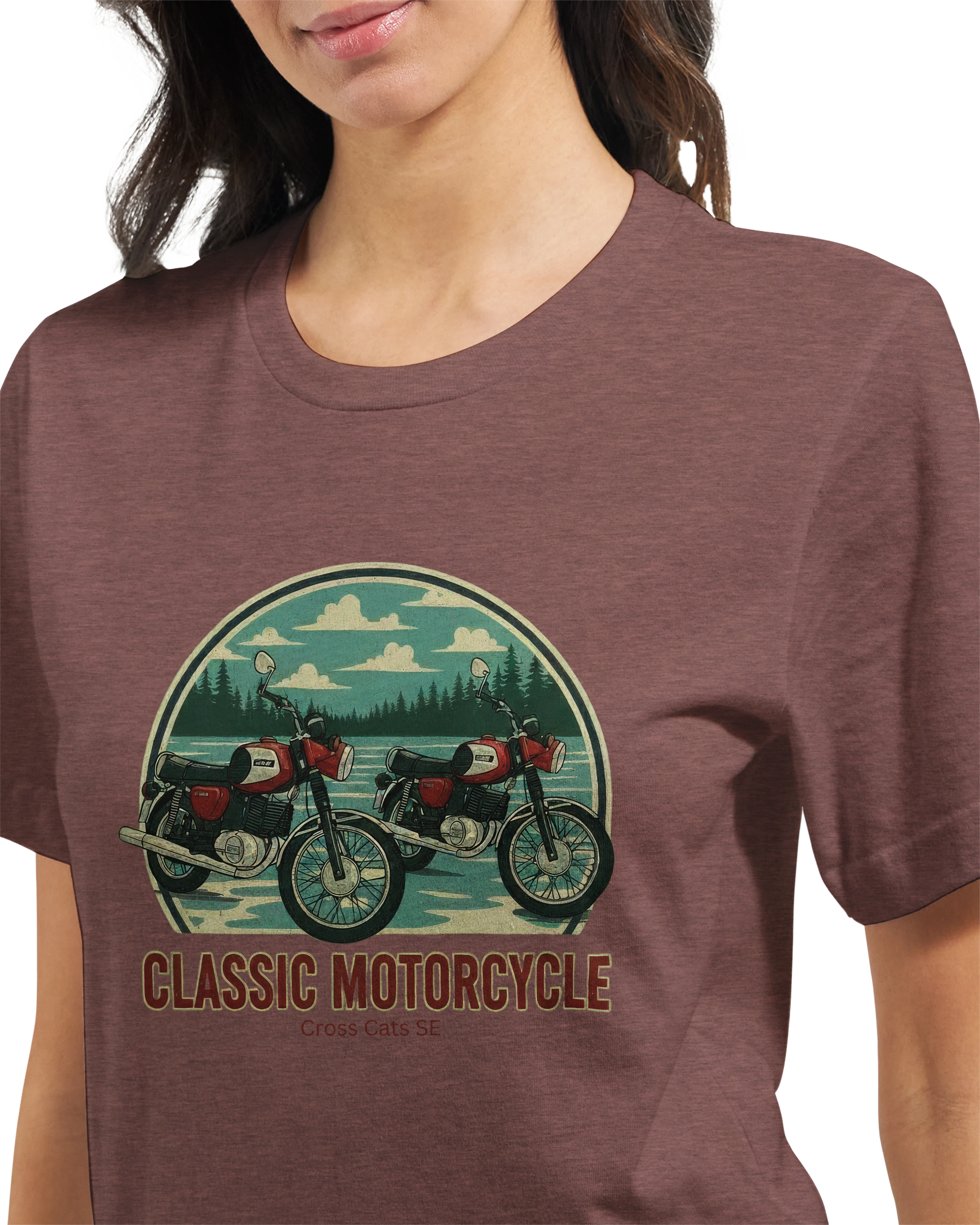 MZ Classic Motorcycle | T-Shirt | Premium