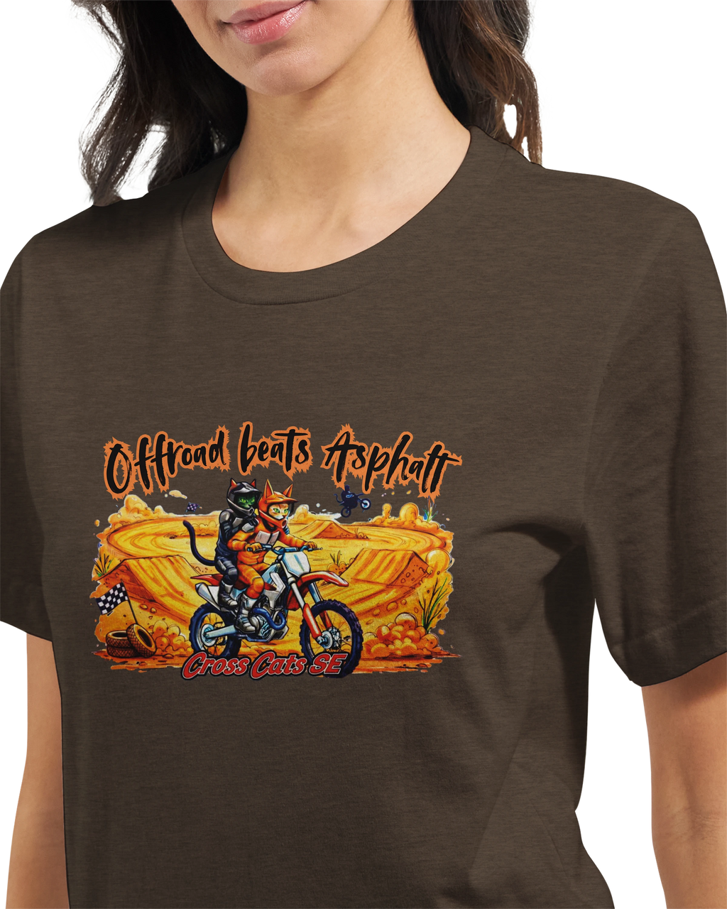 Offroad beats Asphalt | T-Shirt | Premium