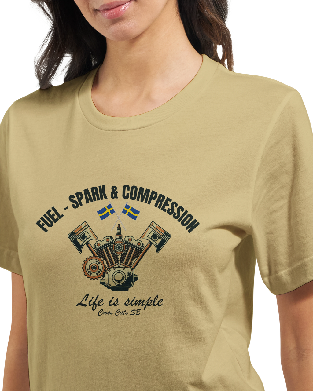 Fuel-, Spark & Compression | T-Shirt | Premium