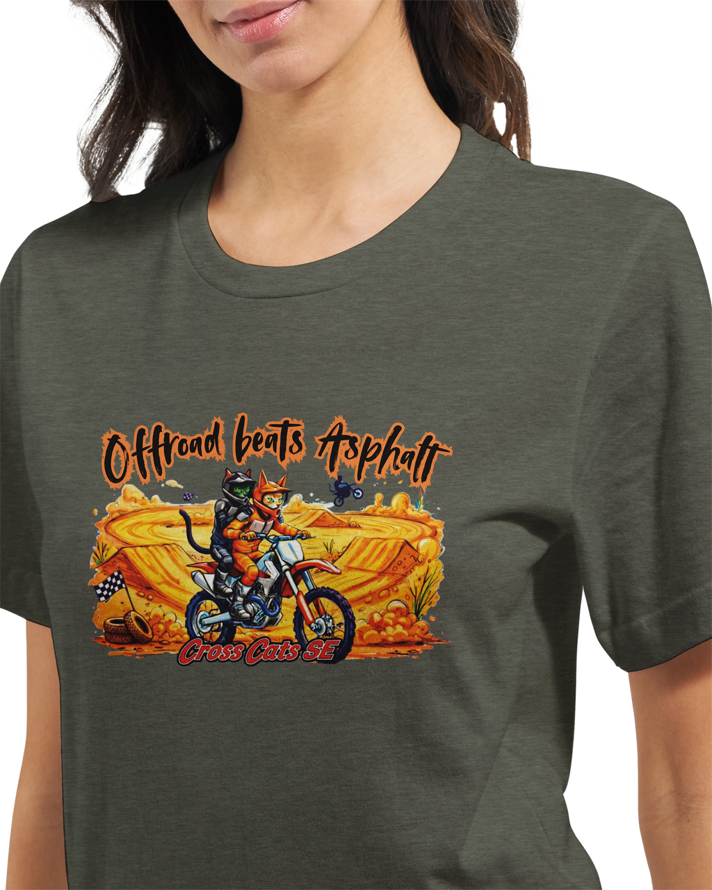 Offroad beats Asphalt | T-Shirt | Premium