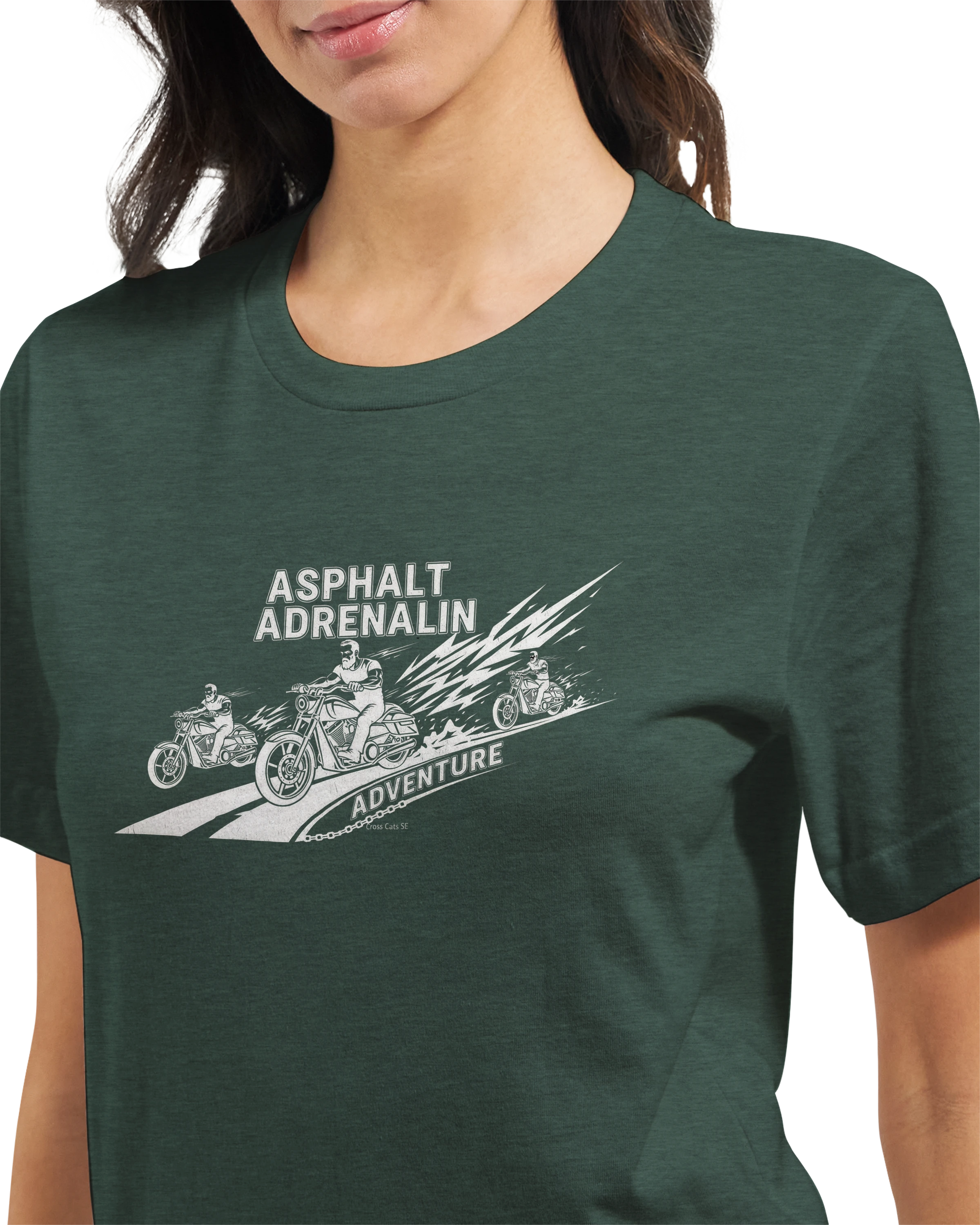 Asphalt Adrenalin Adventure | T-Shirt | Premium