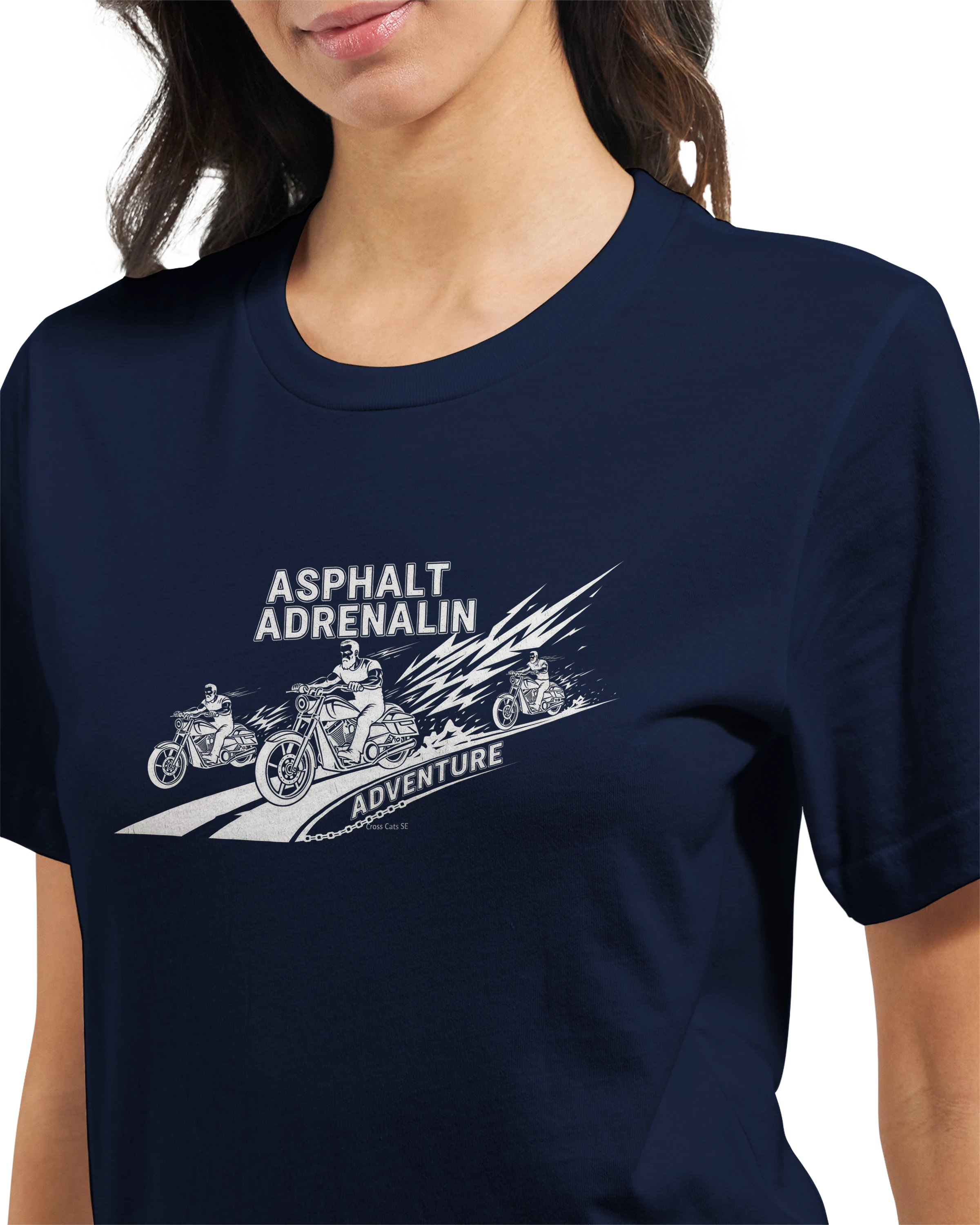 Asphalt Adrenalin Adventure | T-Shirt | Premium