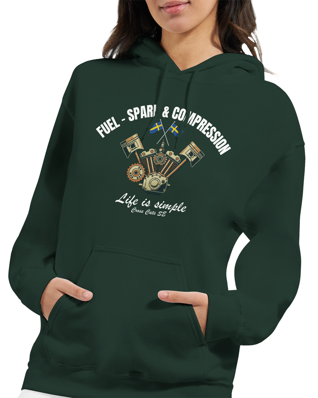 Fuel-, Spark & Compression | Hoodie