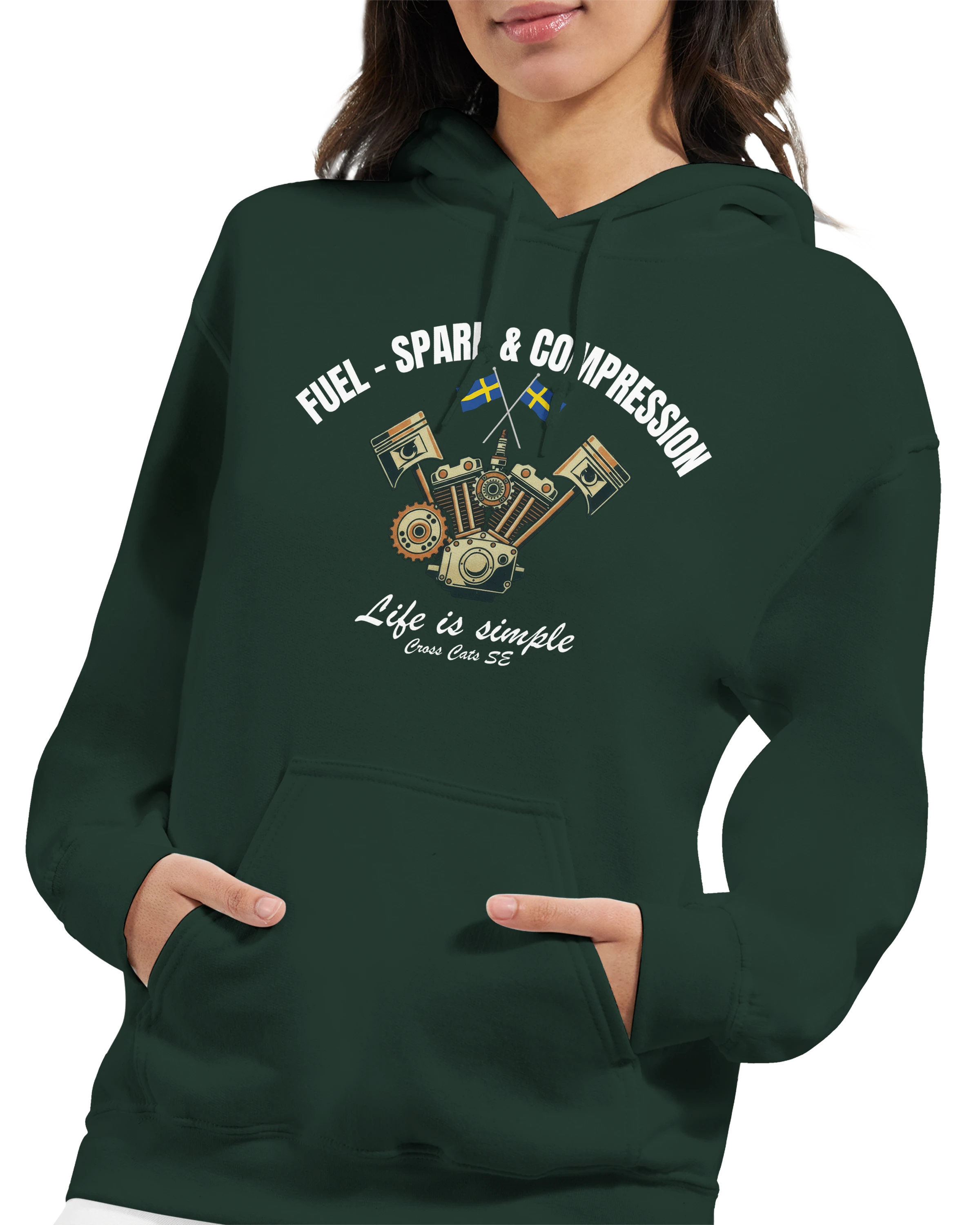 Fuel-, Spark & Compression | Hoodie