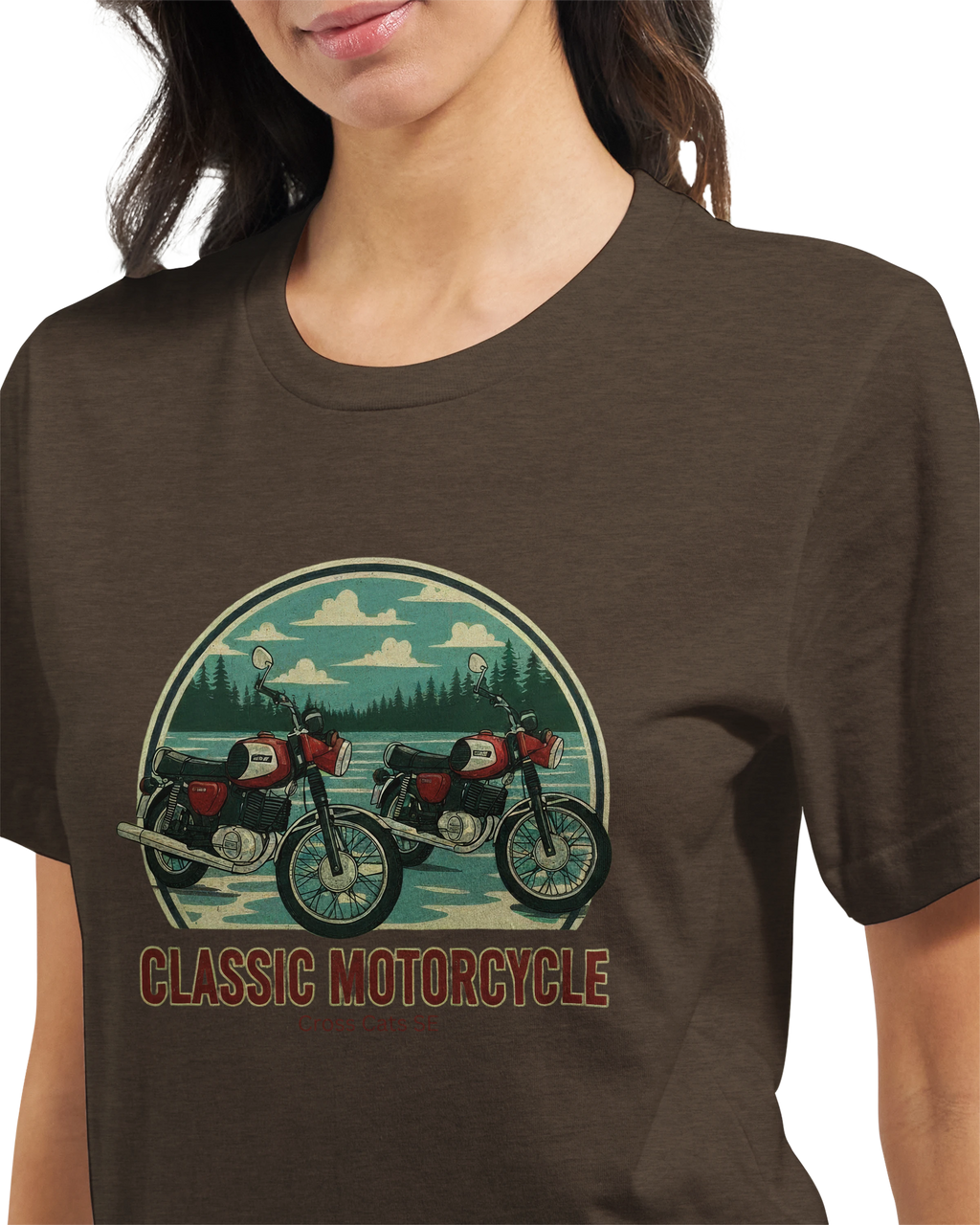 MZ Classic Motorcycle | T-Shirt | Premium