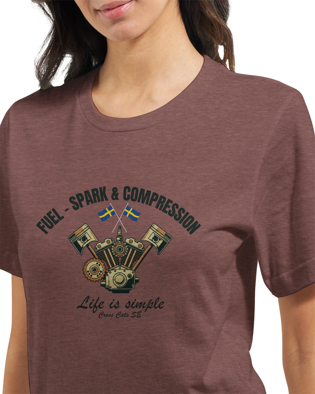 Fuel-, Spark & Compression | T-Shirt | Premium