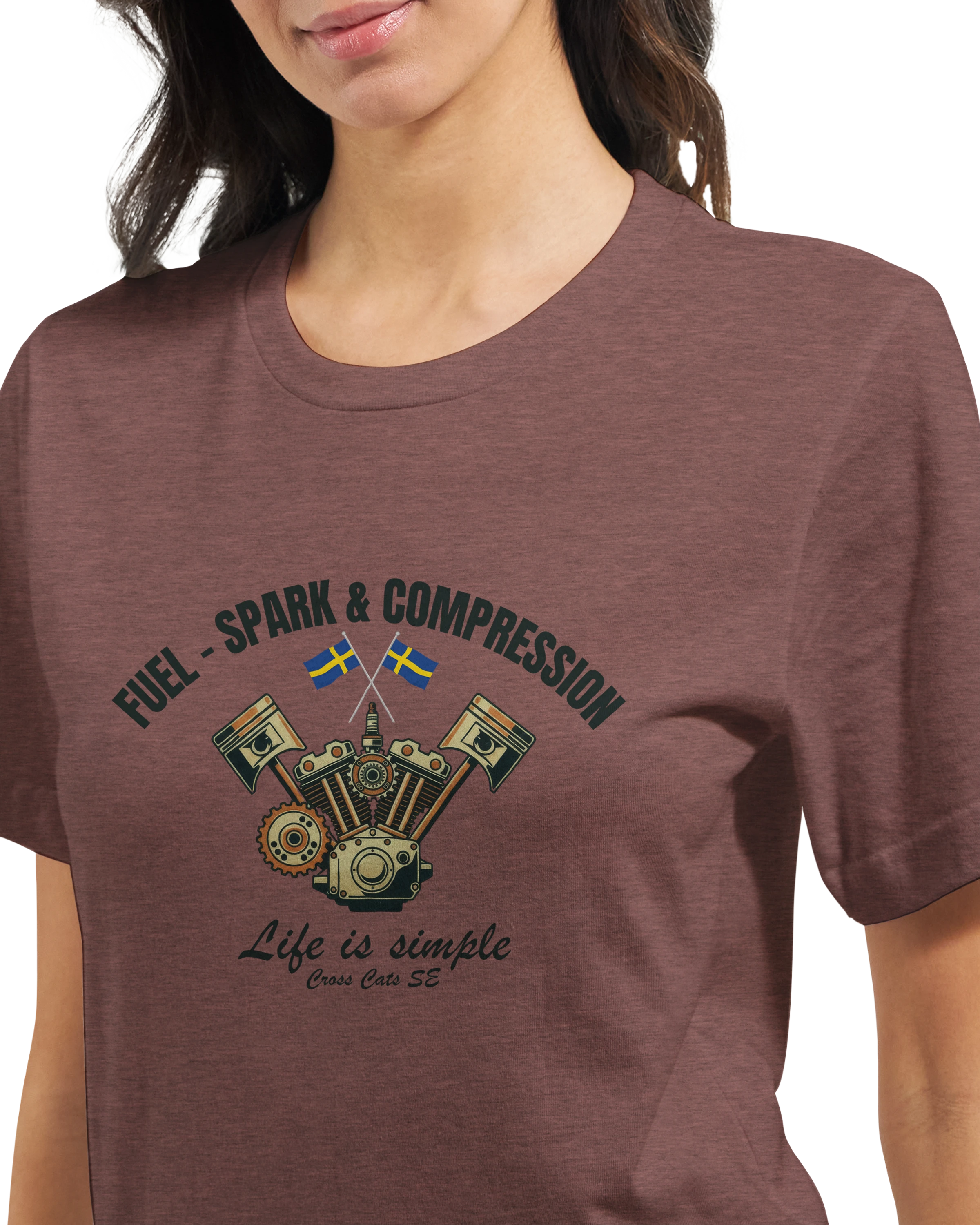 Fuel-, Spark & Compression | T-Shirt | Premium