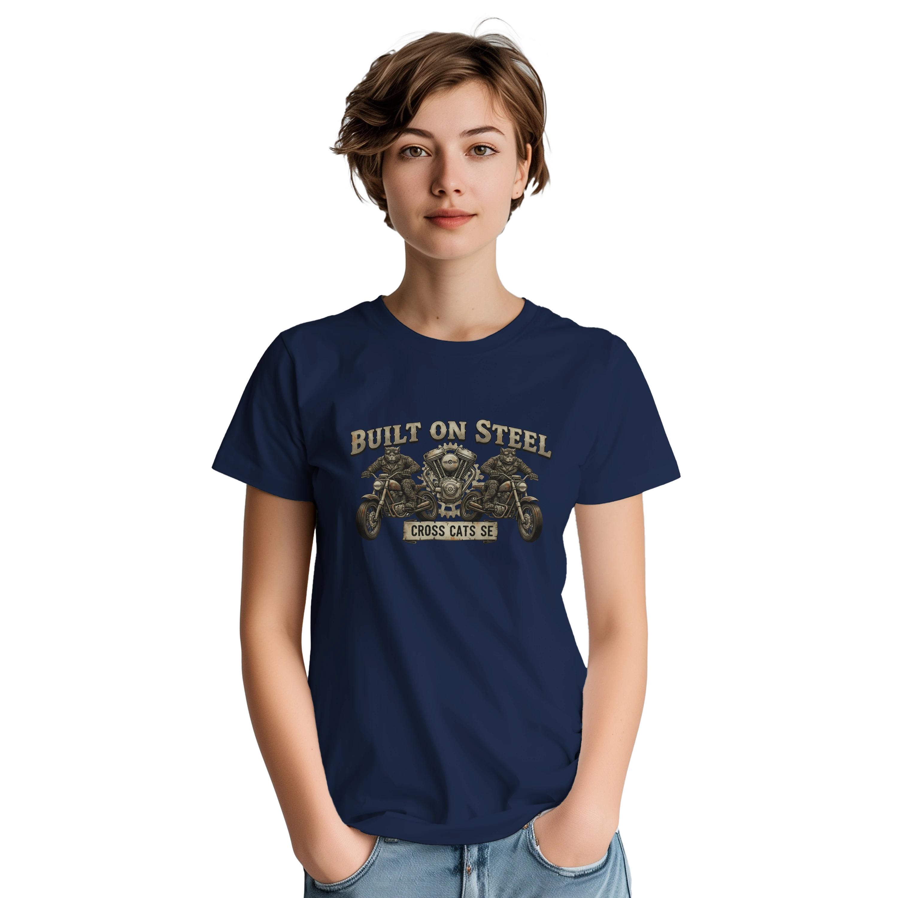 Built On Steel | T-Shirt | Thick Cotton