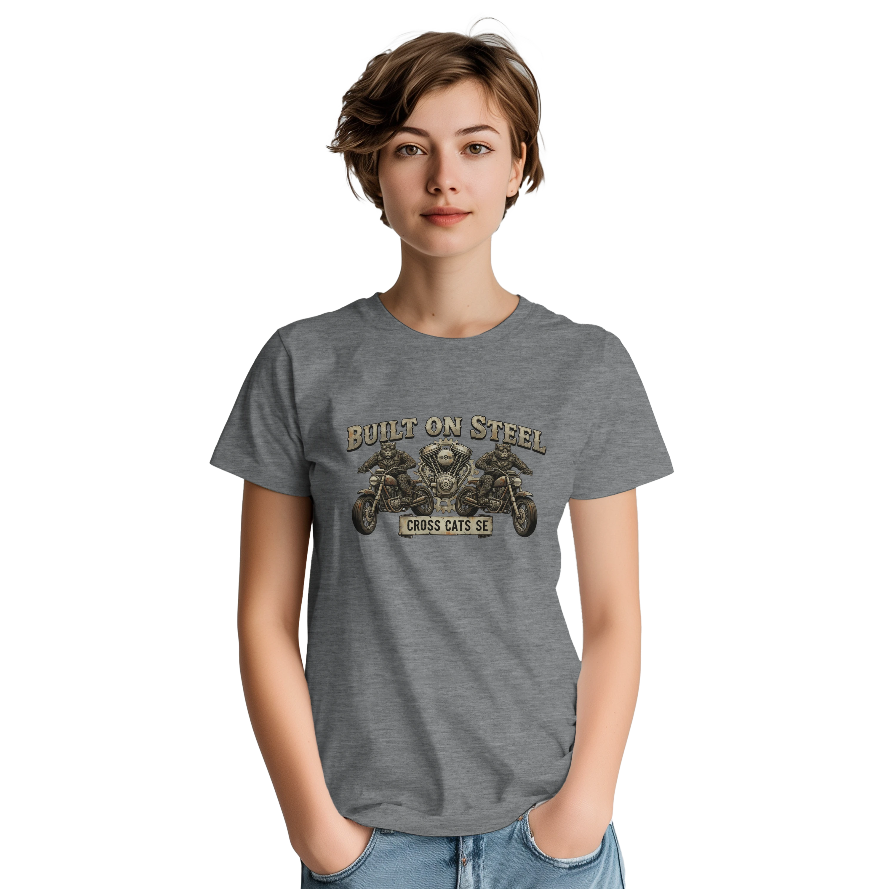 Built On Steel | T-Shirt | Thick Cotton