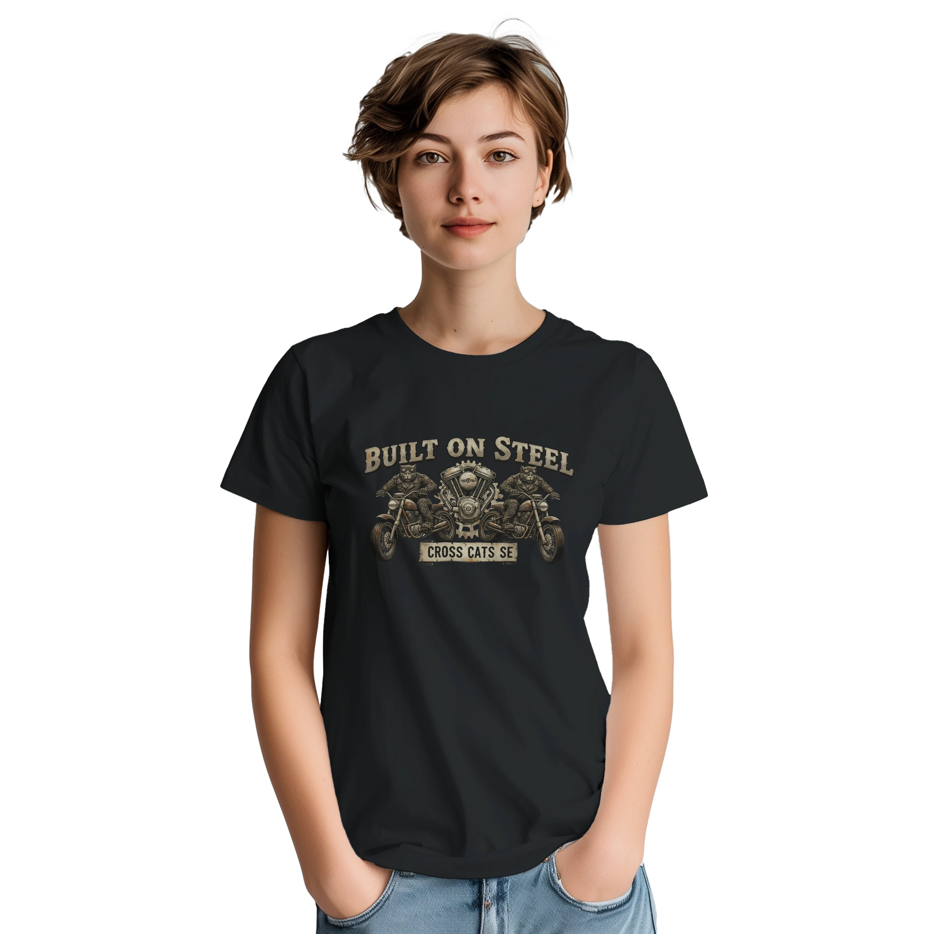 Built On Steel | T-Shirt | Thick Cotton