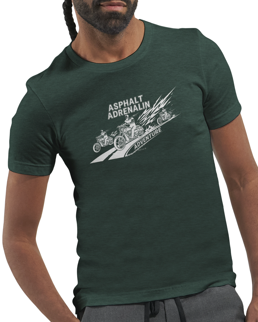 Asphalt Adrenalin Adventure | T-Shirt | Premium