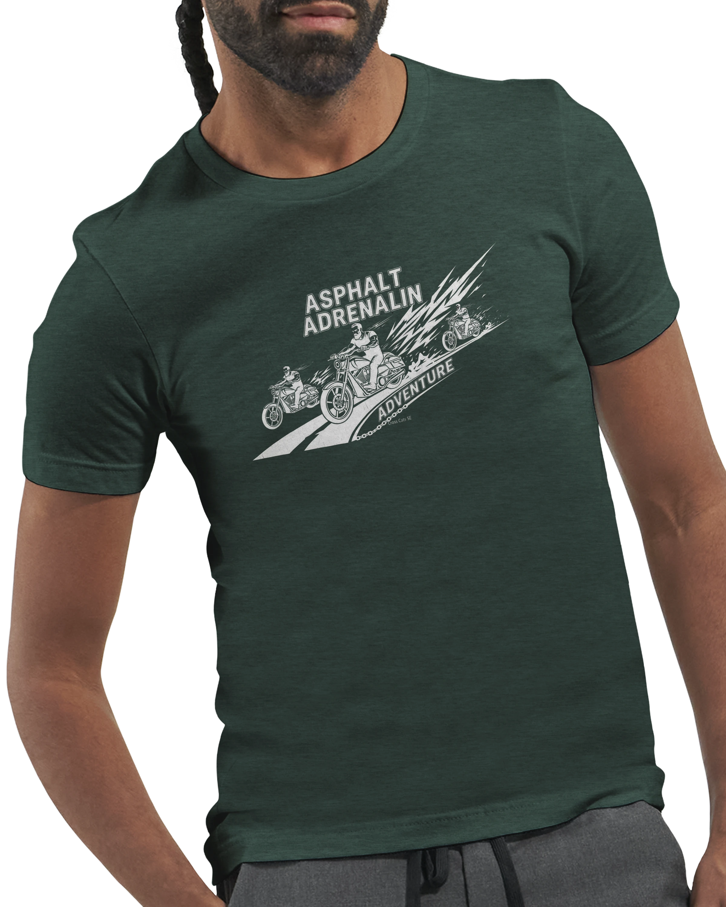 Asphalt Adrenalin Adventure | T-Shirt | Premium