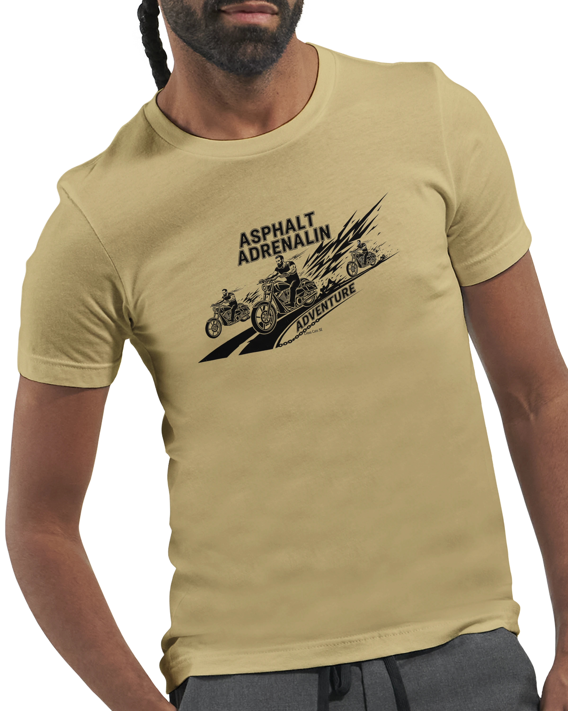 Asphalt Adrenalin Adventure | T-Shirt | Premium