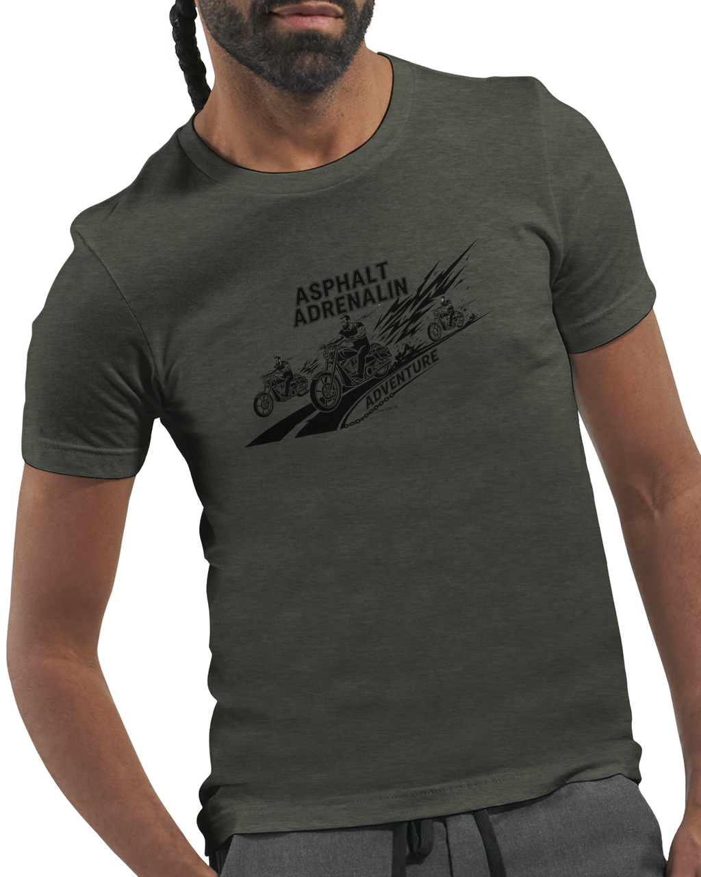 Asphalt Adrenalin Adventure | T-Shirt | Premium