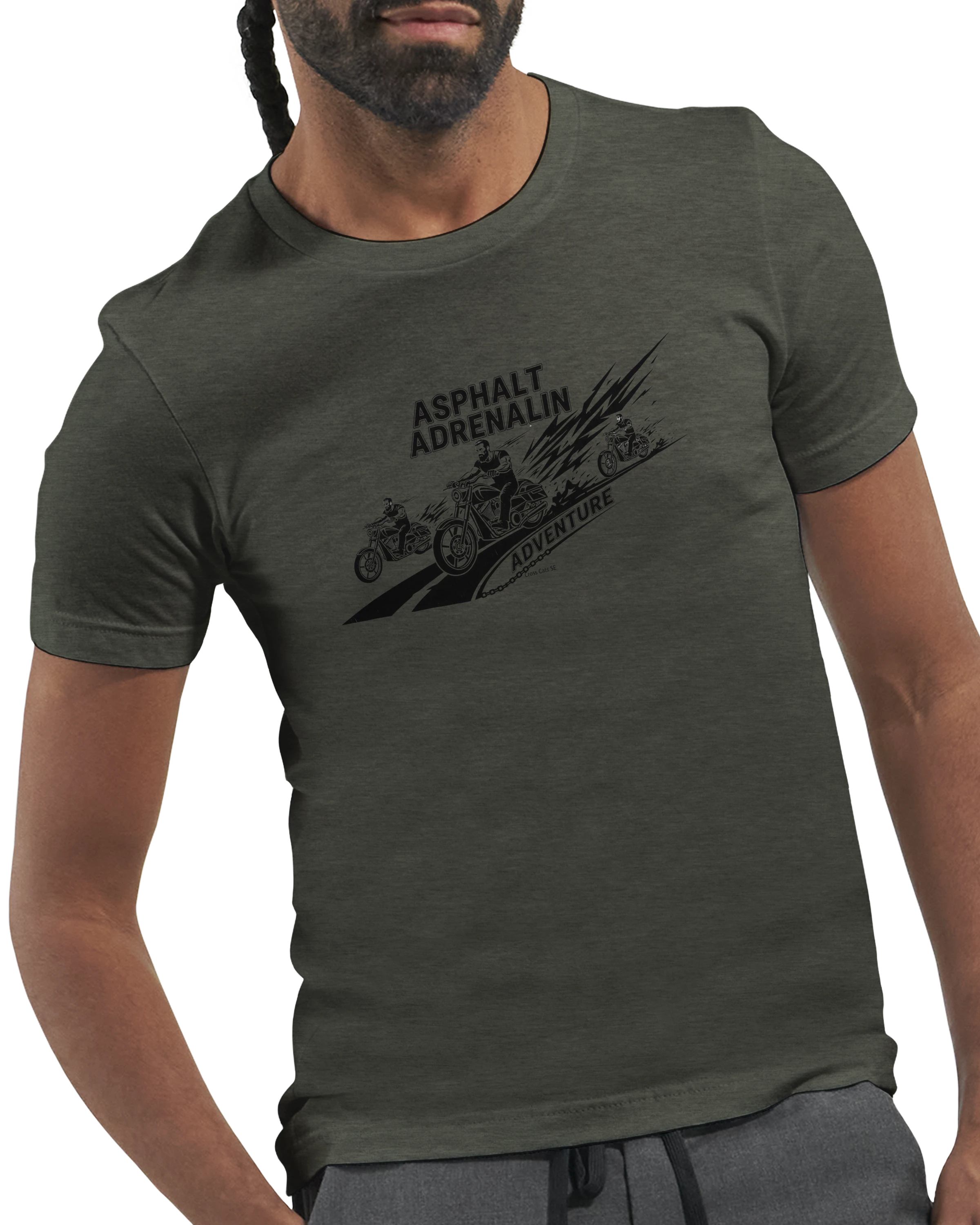 Asphalt Adrenalin Adventure | T-Shirt | Premium