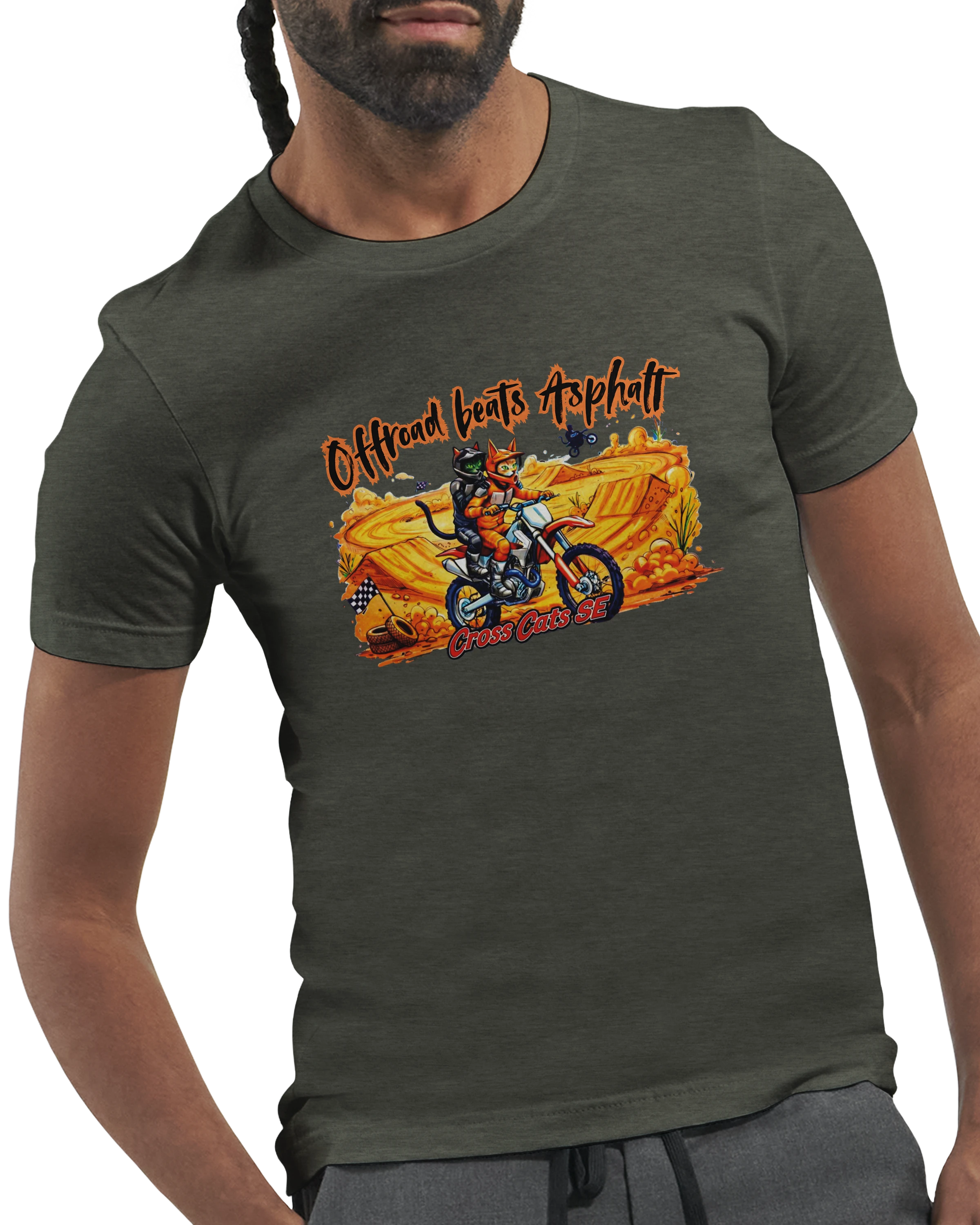 Offroad beats Asphalt | T-Shirt | Premium