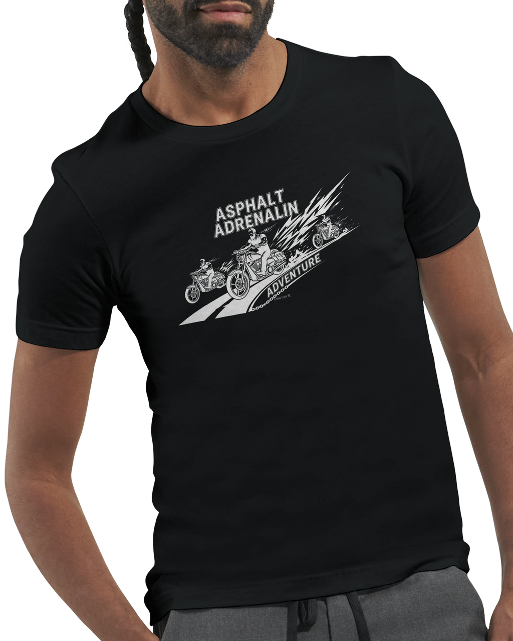Asphalt Adrenalin Adventure | T-Shirt | Premium