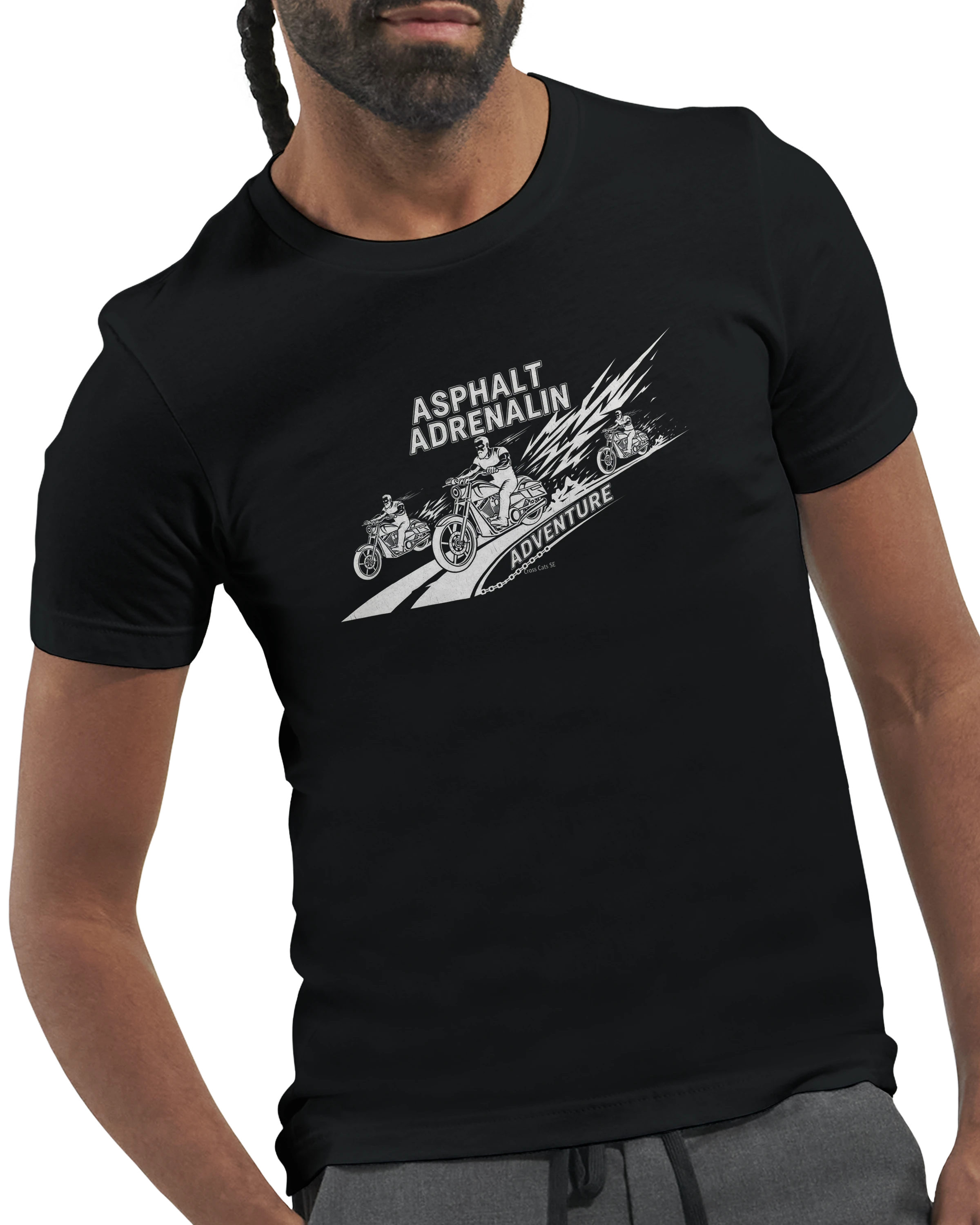 Asphalt Adrenalin Adventure | T-Shirt | Premium