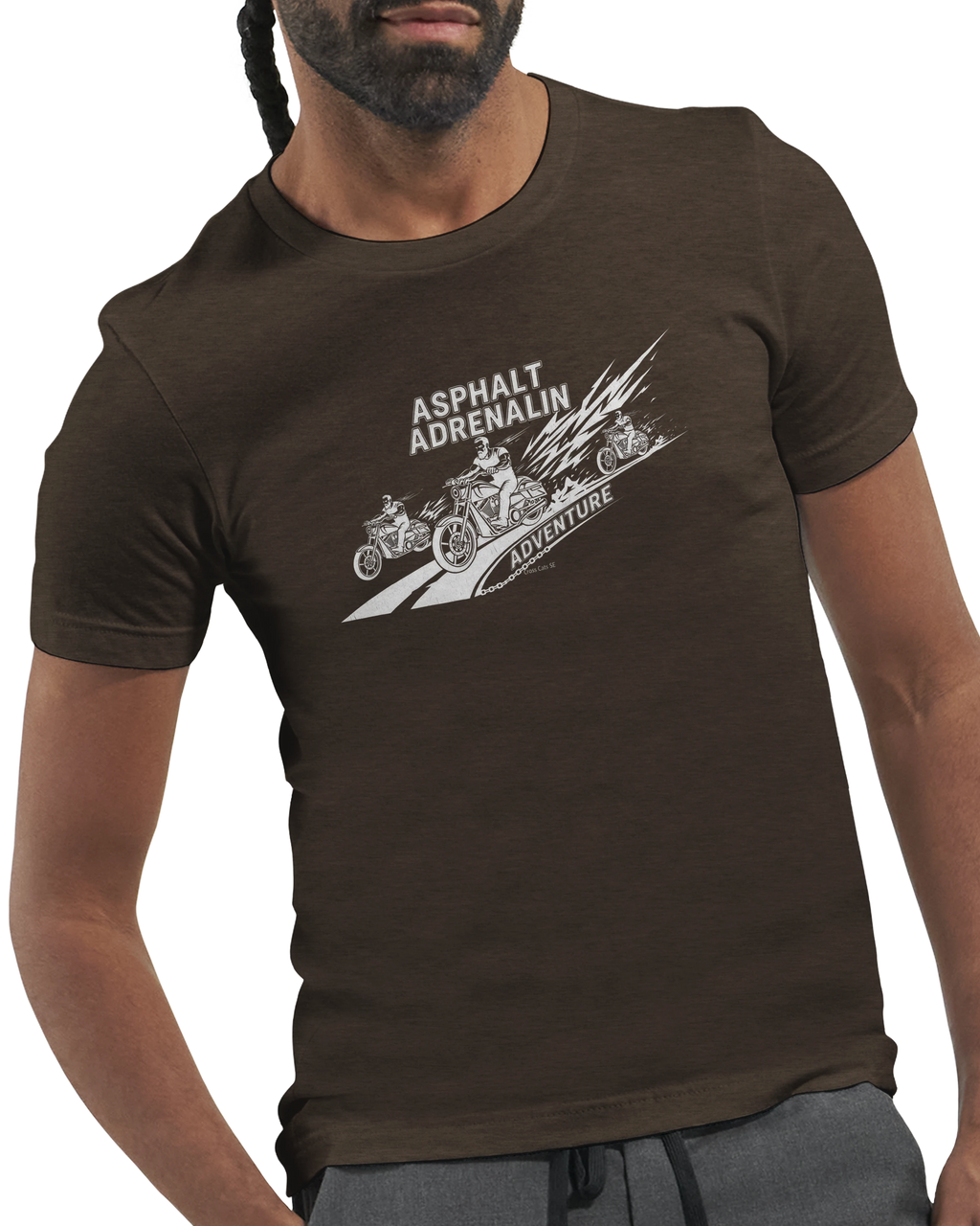 Asphalt Adrenalin Adventure | T-Shirt | Premium