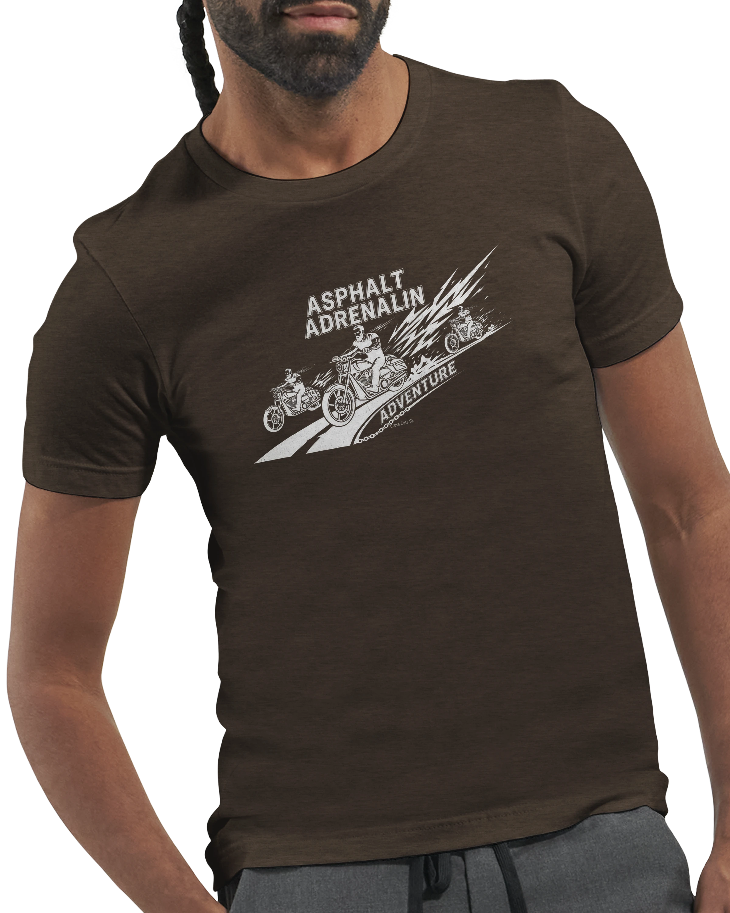 Asphalt Adrenalin Adventure | T-Shirt | Premium