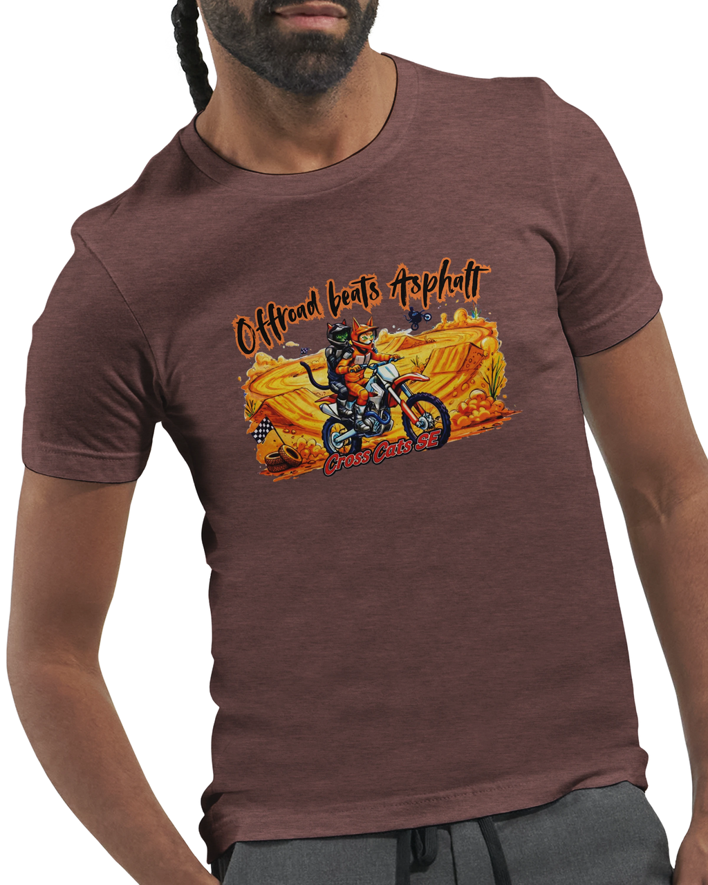 Offroad beats Asphalt | T-Shirt | Premium