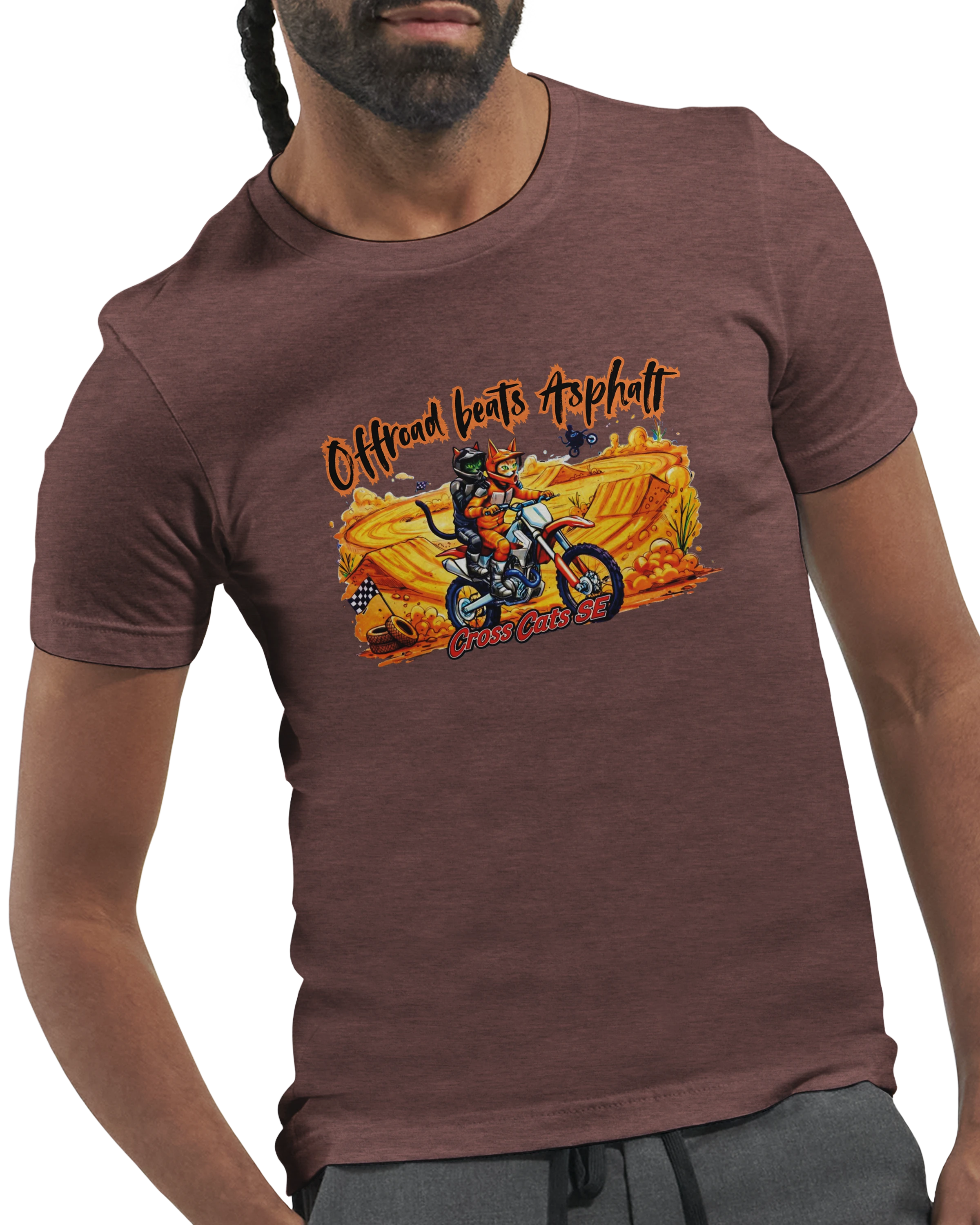 Offroad beats Asphalt | T-Shirt | Premium