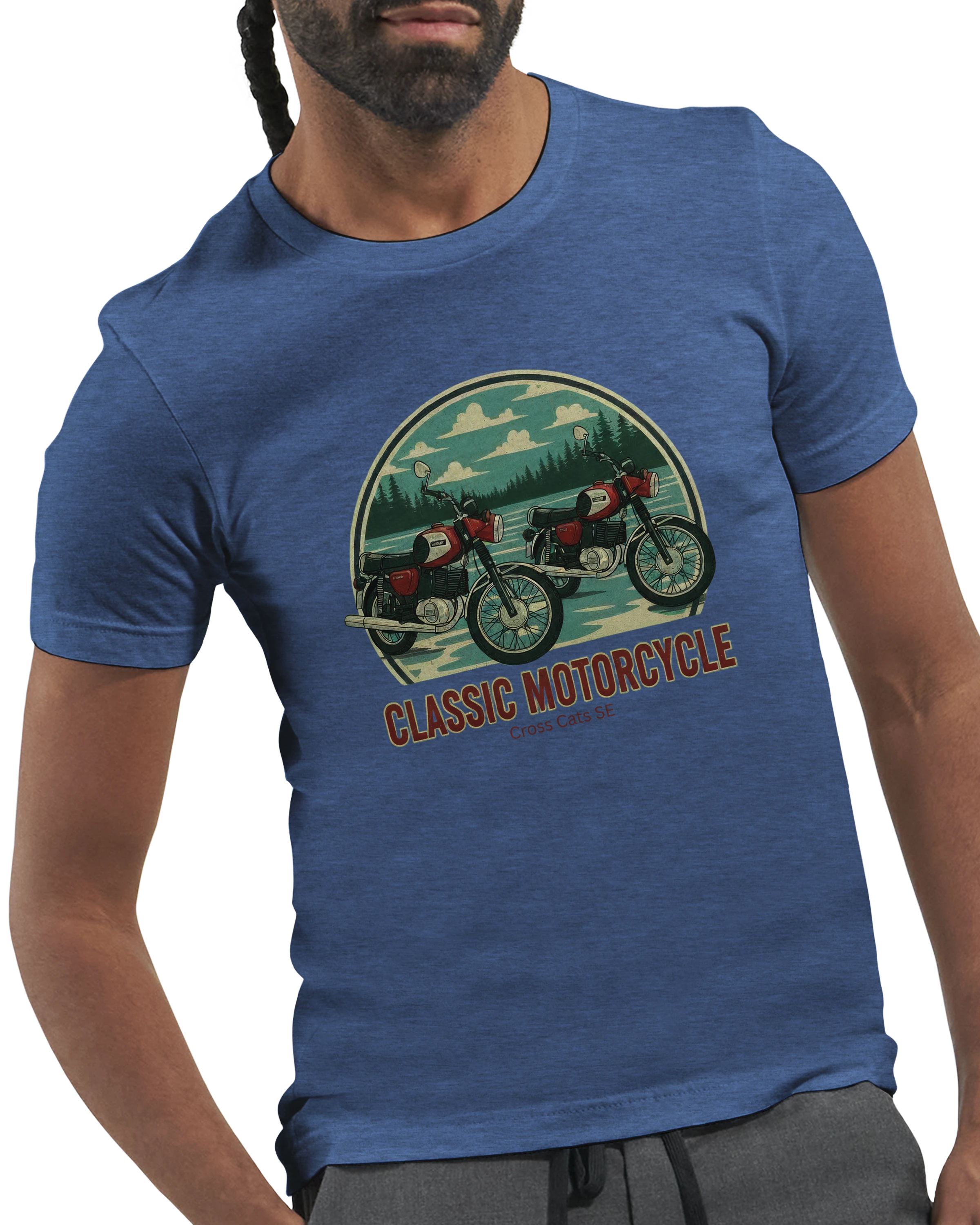 MZ Classic Motorcycle | T-Shirt | Premium