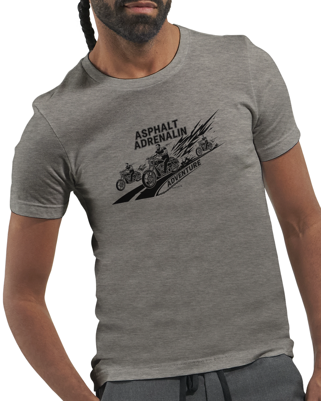 Asphalt Adrenalin Adventure | T-Shirt | Premium