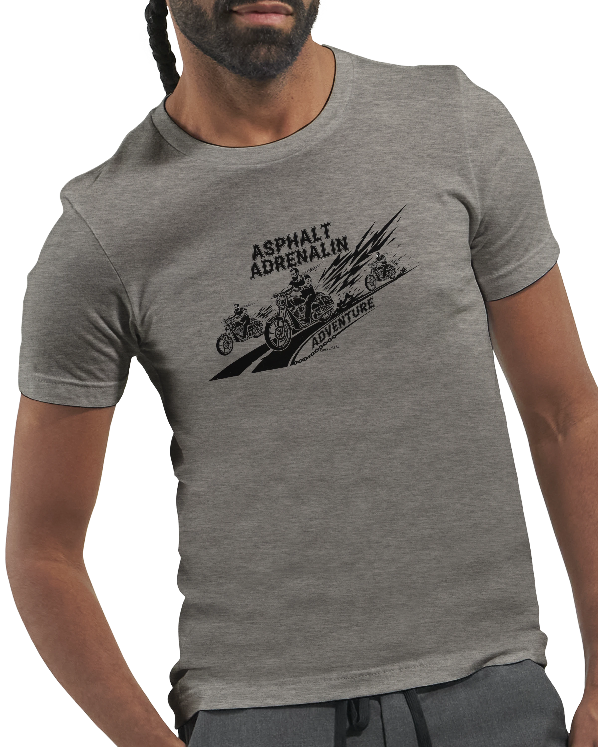 Asphalt Adrenalin Adventure | T-Shirt | Premium