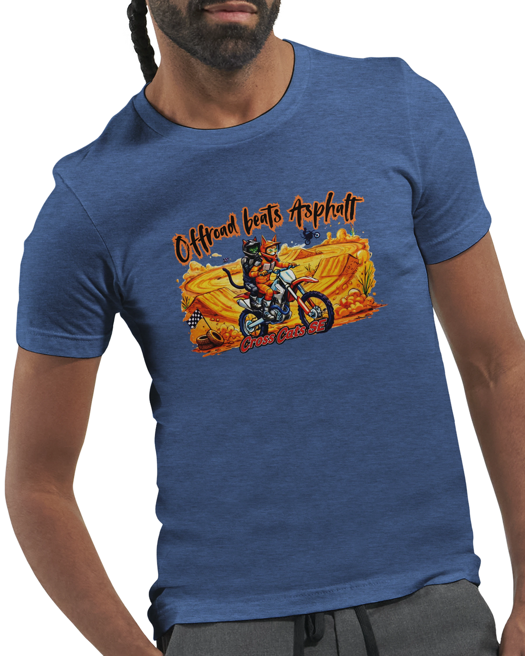 Offroad beats Asphalt | T-Shirt | Premium