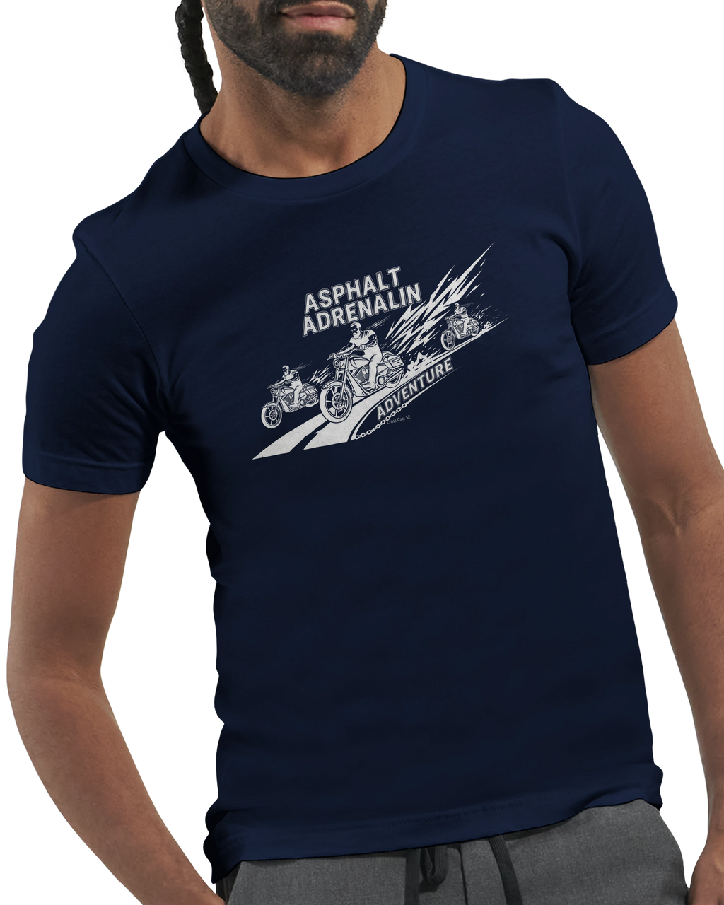 Asphalt Adrenalin Adventure | T-Shirt | Premium