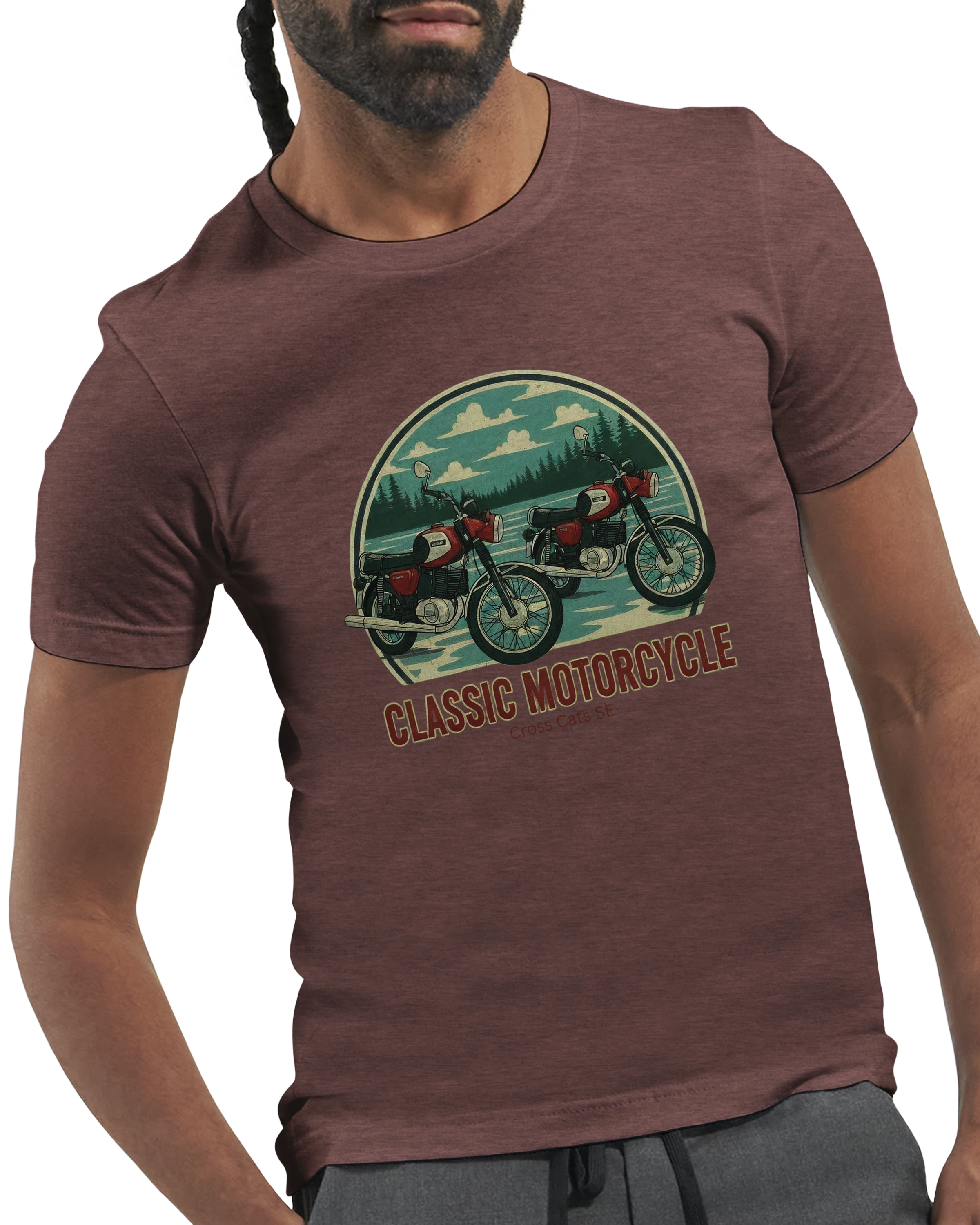 MZ Classic Motorcycle | T-Shirt | Premium