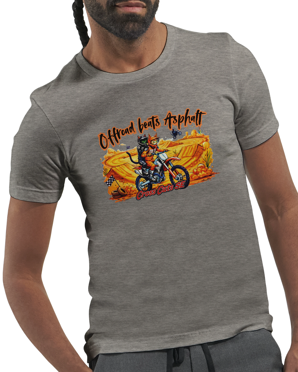 Offroad beats Asphalt | T-Shirt | Premium