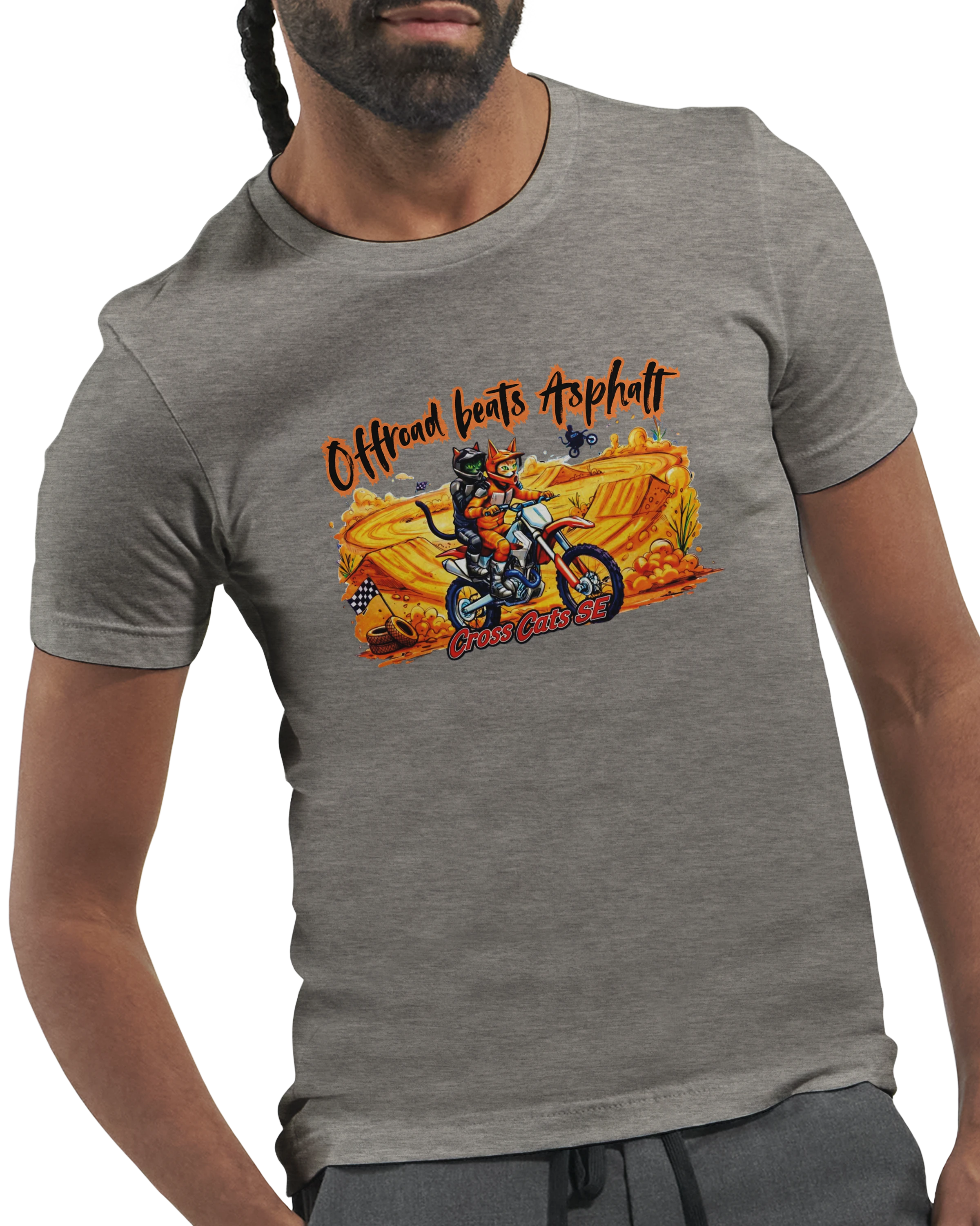 Offroad beats Asphalt | T-Shirt | Premium